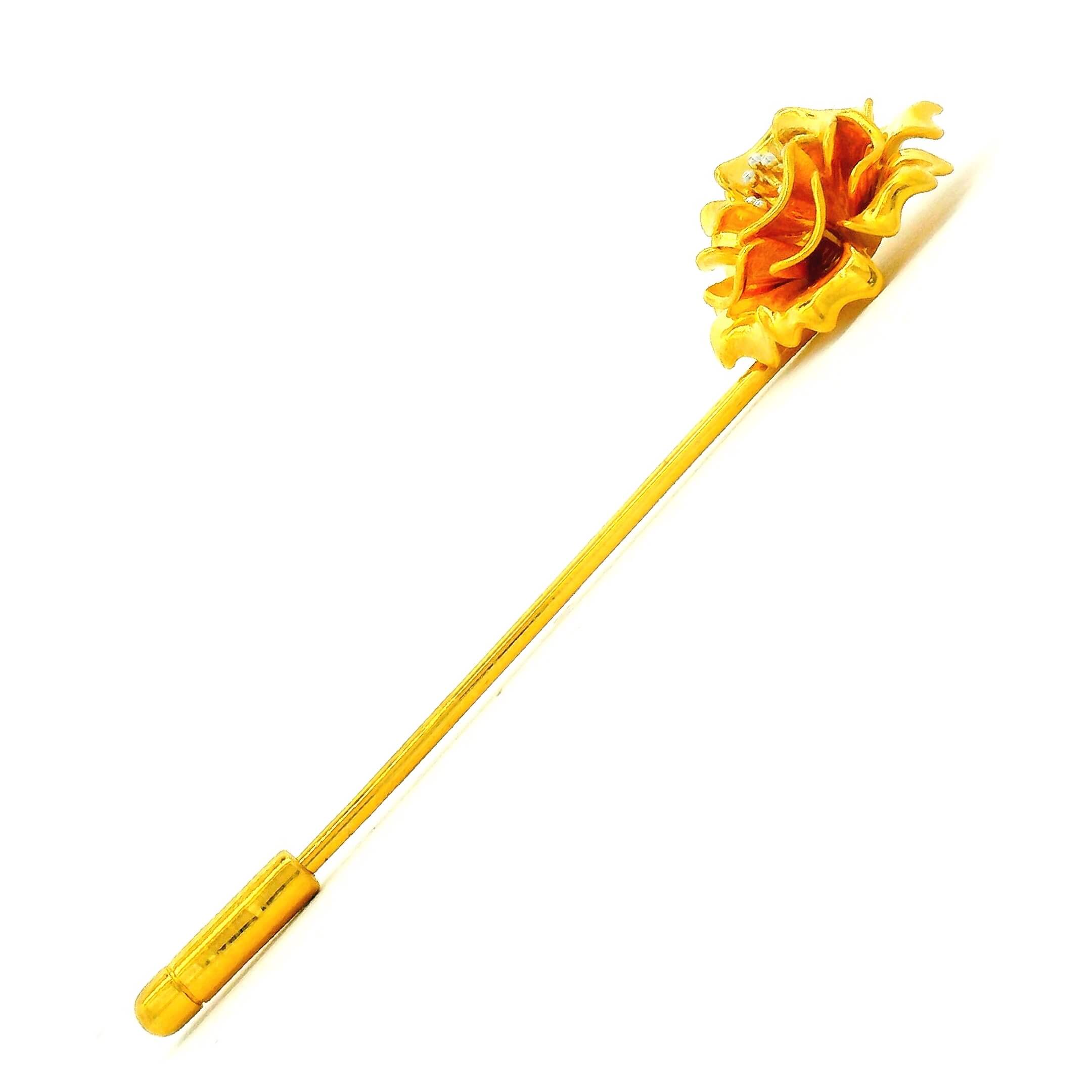 Mens Gold Tie Pin