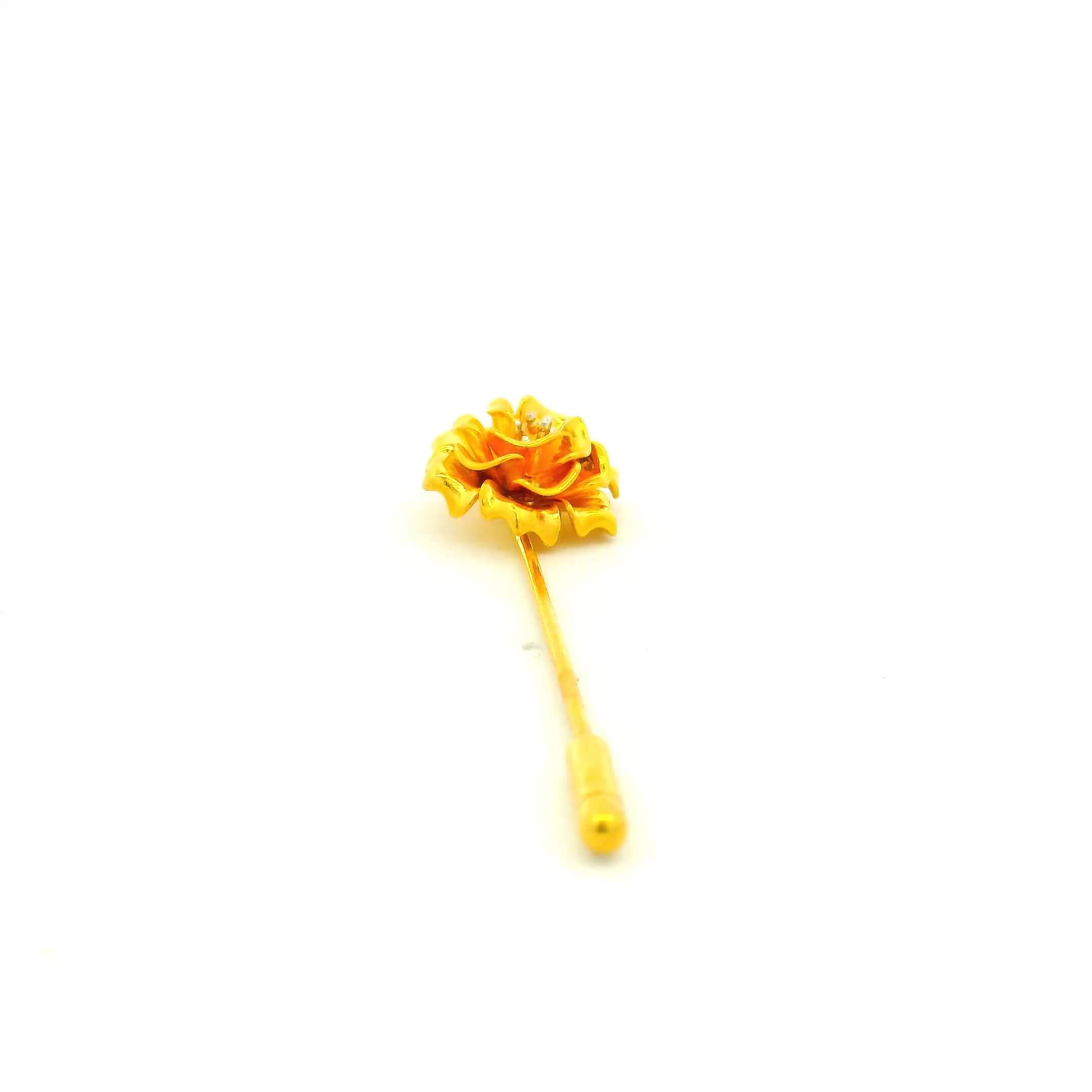 Mens Gold Tie Pin