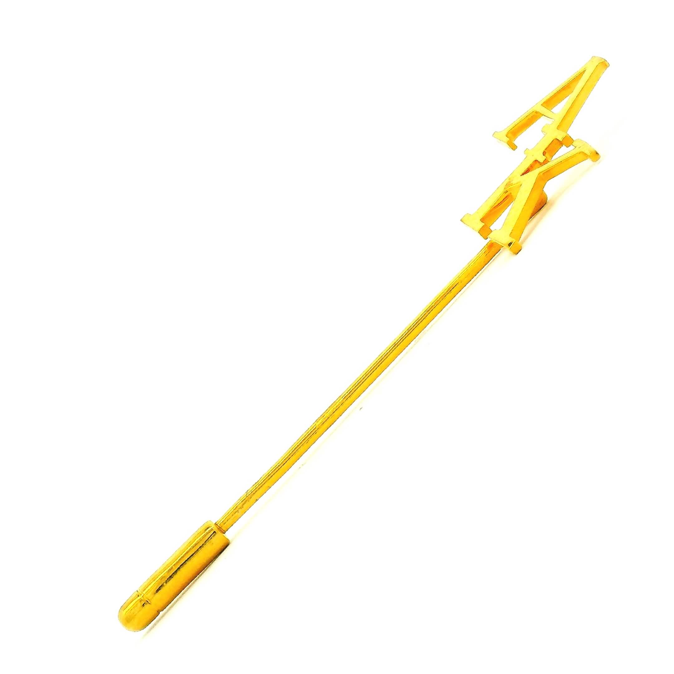 Mens Gold Tie Pin