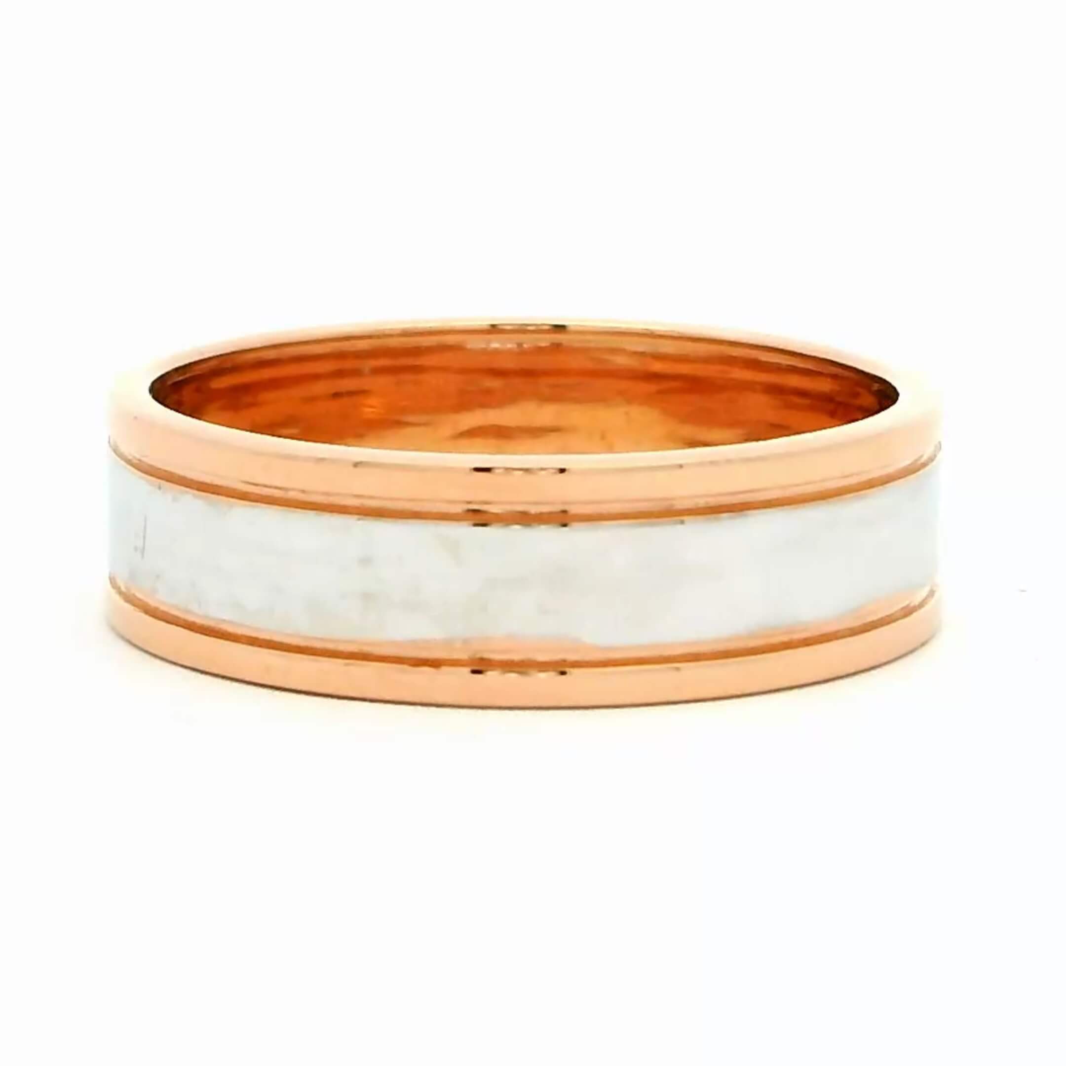 Mighty Shine Men Gold Ring