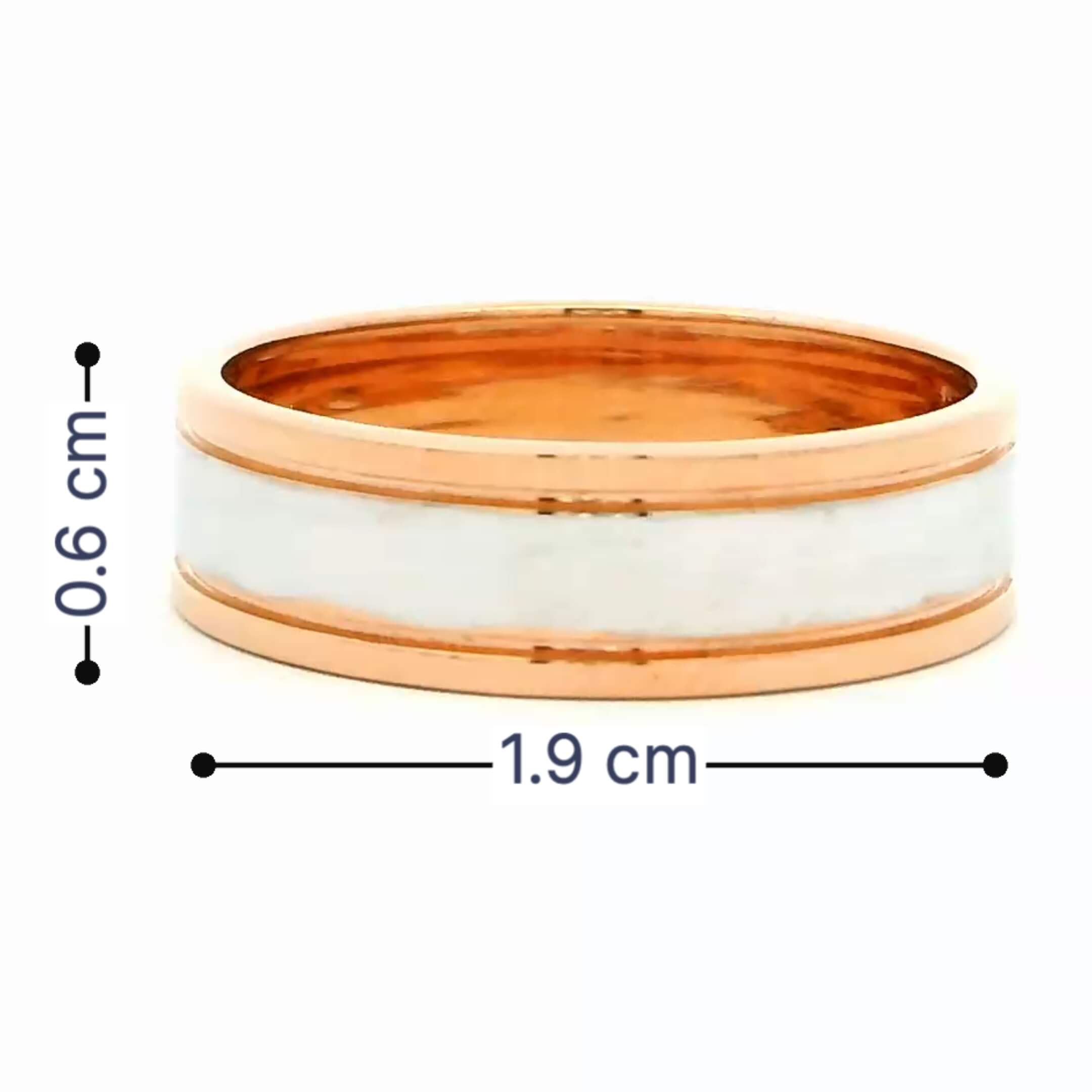 Mighty Shine Men Gold Ring