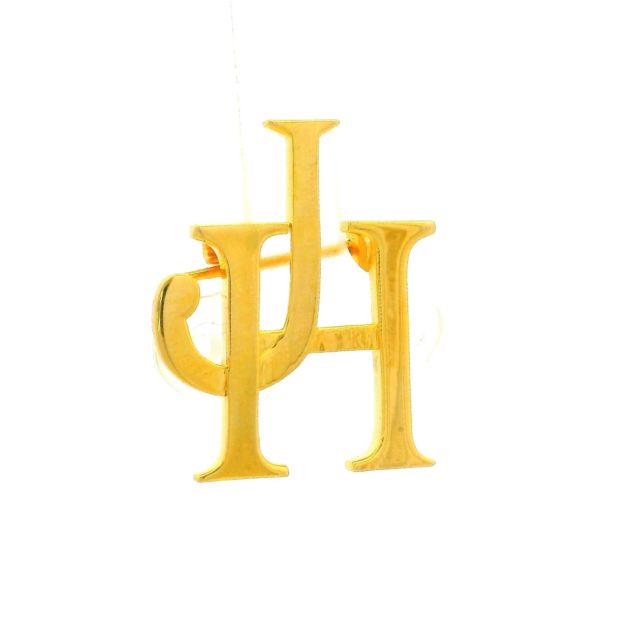 Mens Gold Brooch