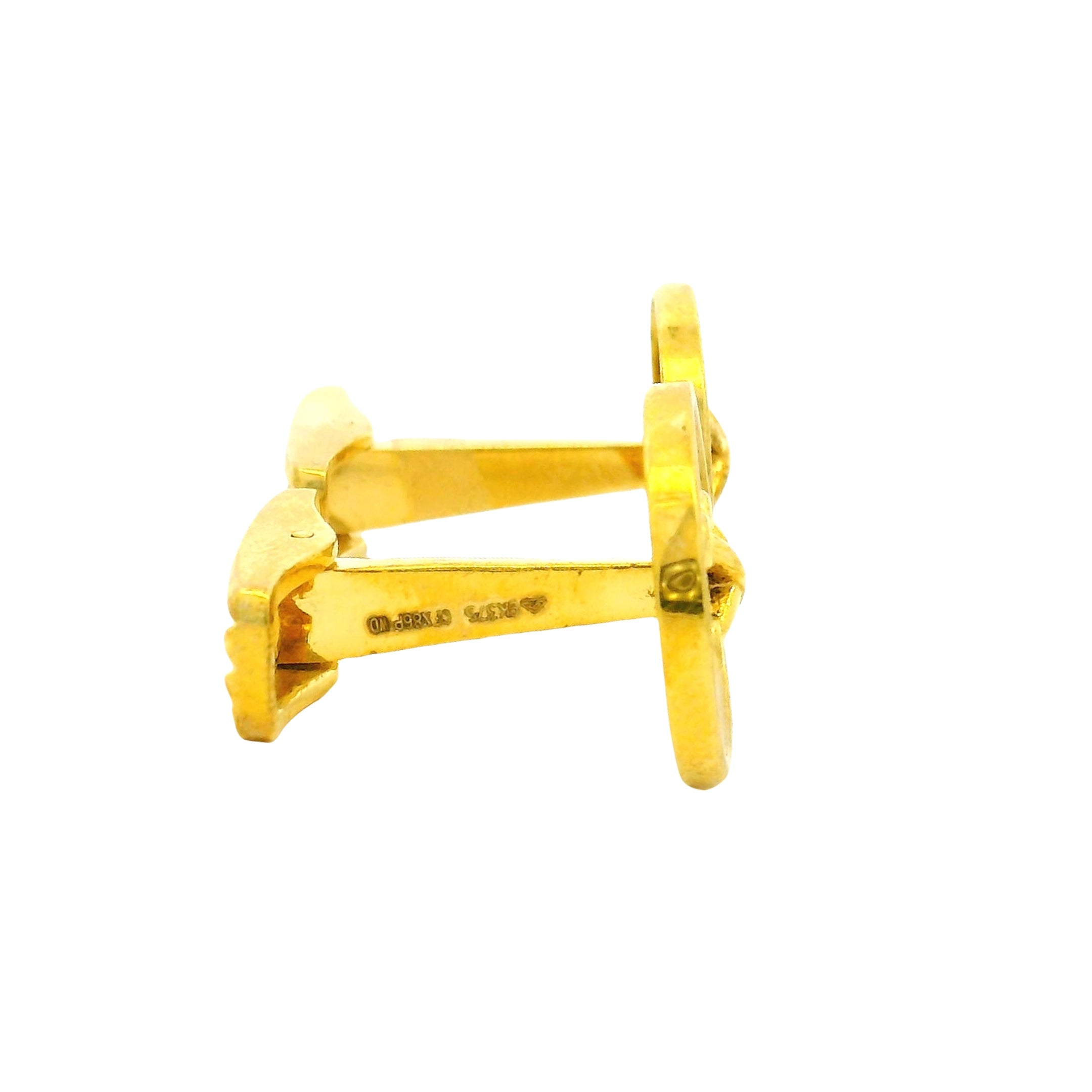 Mens Gold Cufflinks