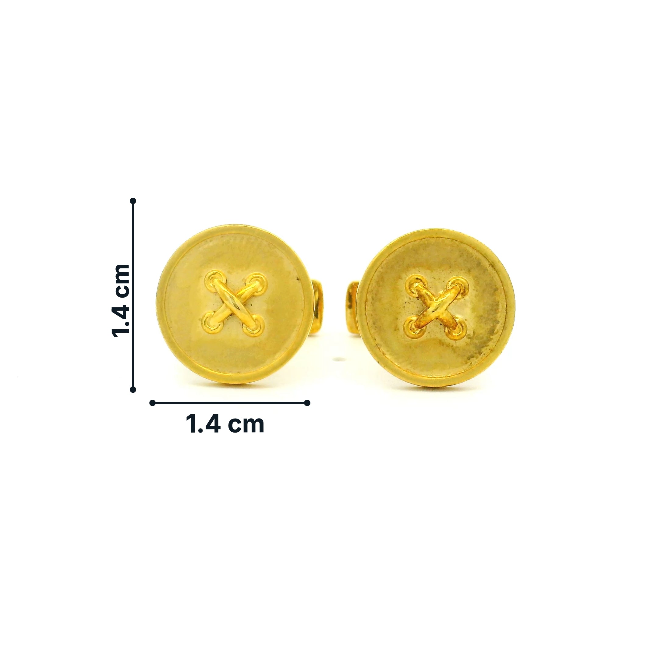 Mens Gold Cufflinks