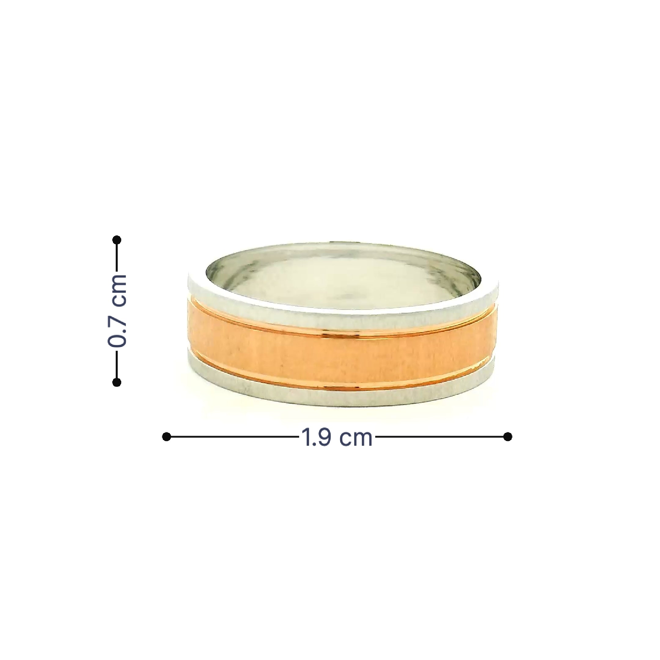 Modest Shine Men Gold Ring