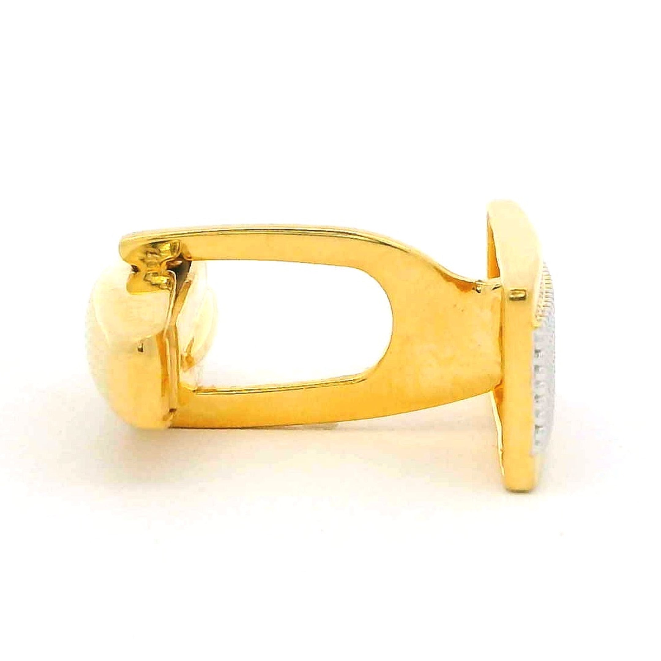 Mens Gold Cufflinks