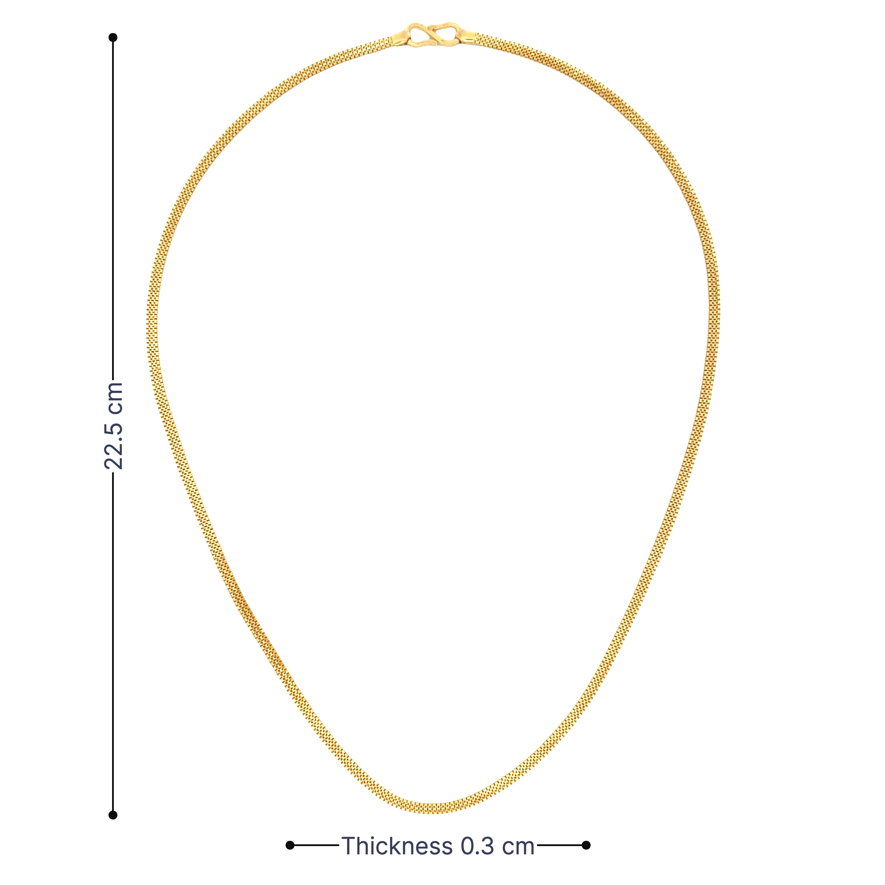 Moest Luxe Men Gold Chain