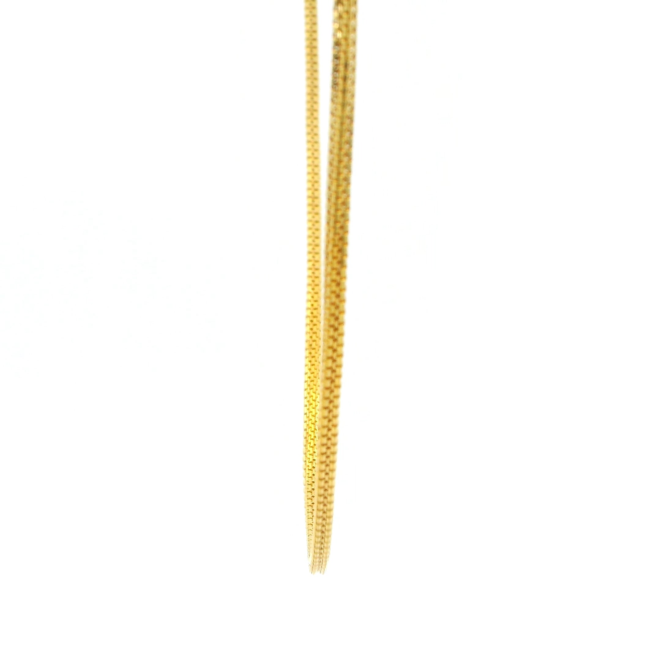Edgy Radiance Men Gold Chain