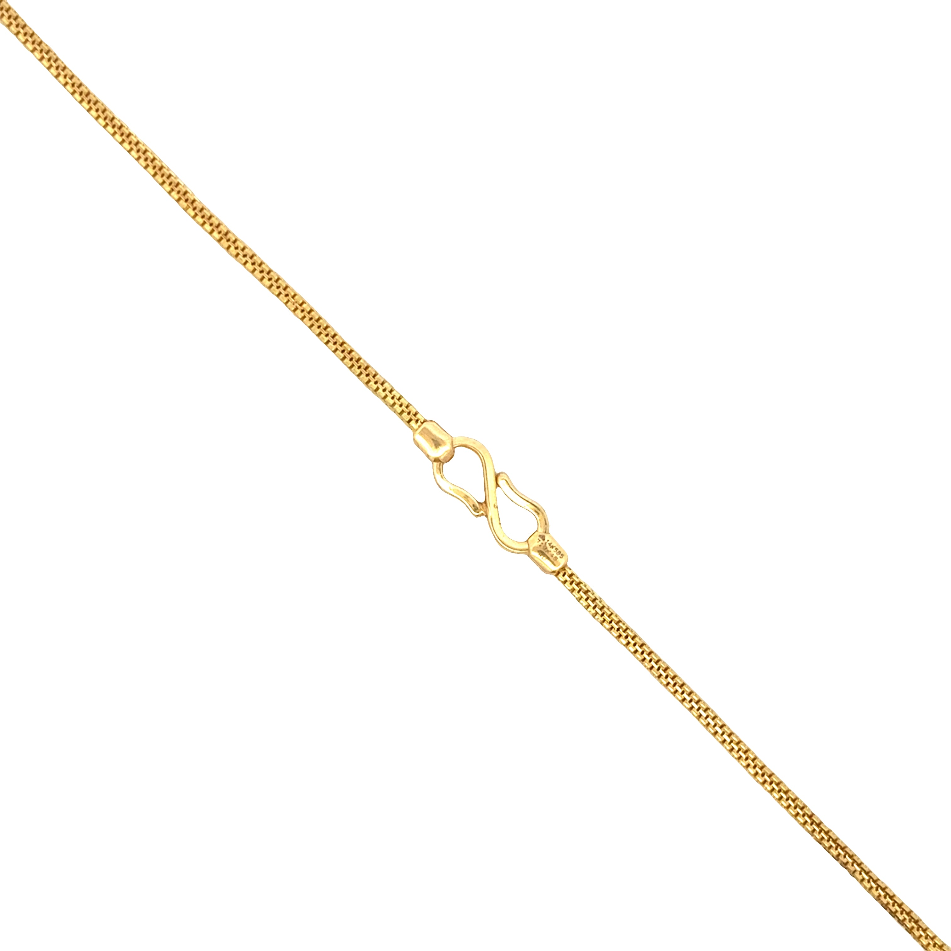 Edgy Radiance Men Gold Chain