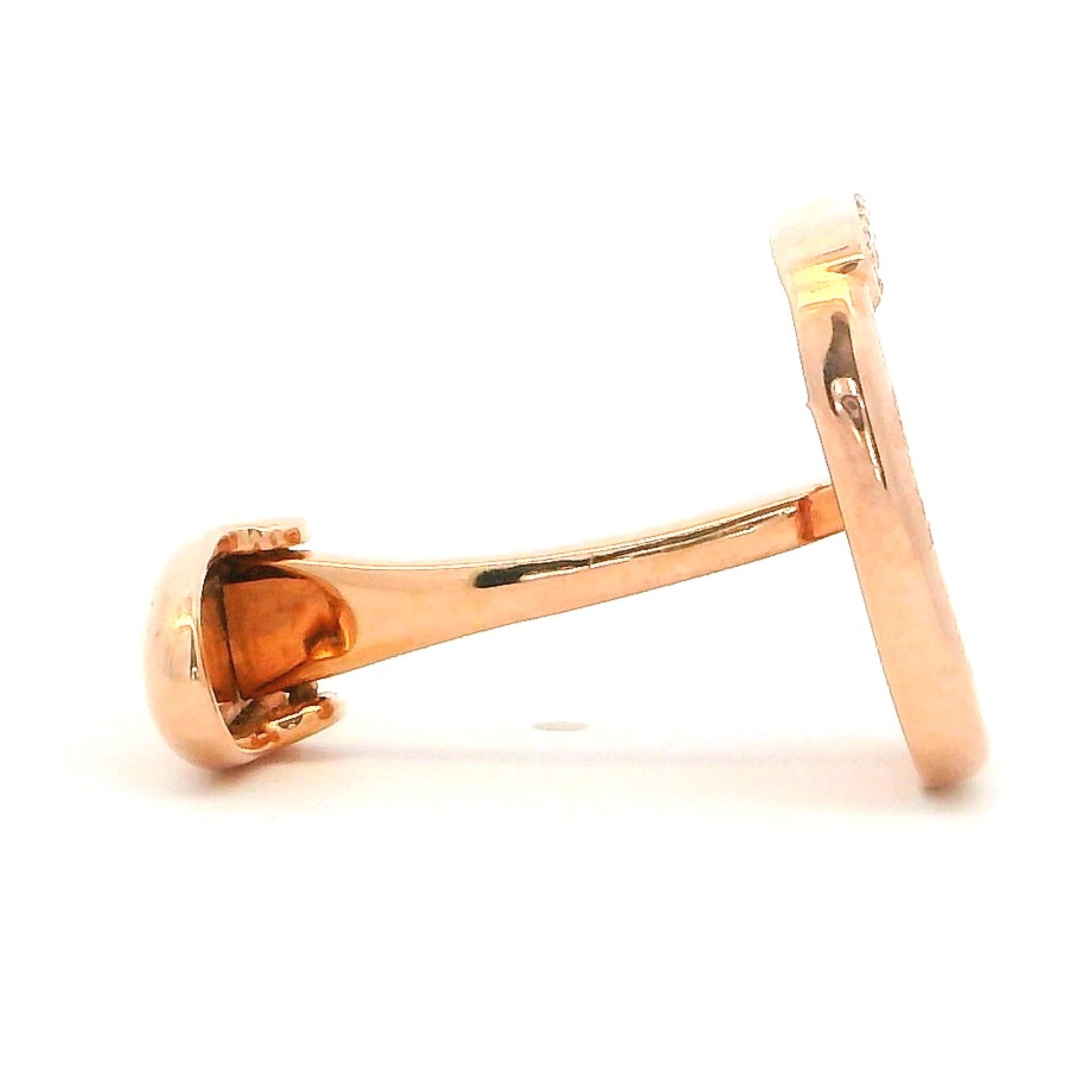 Midnight Zest Gold Cufflinks