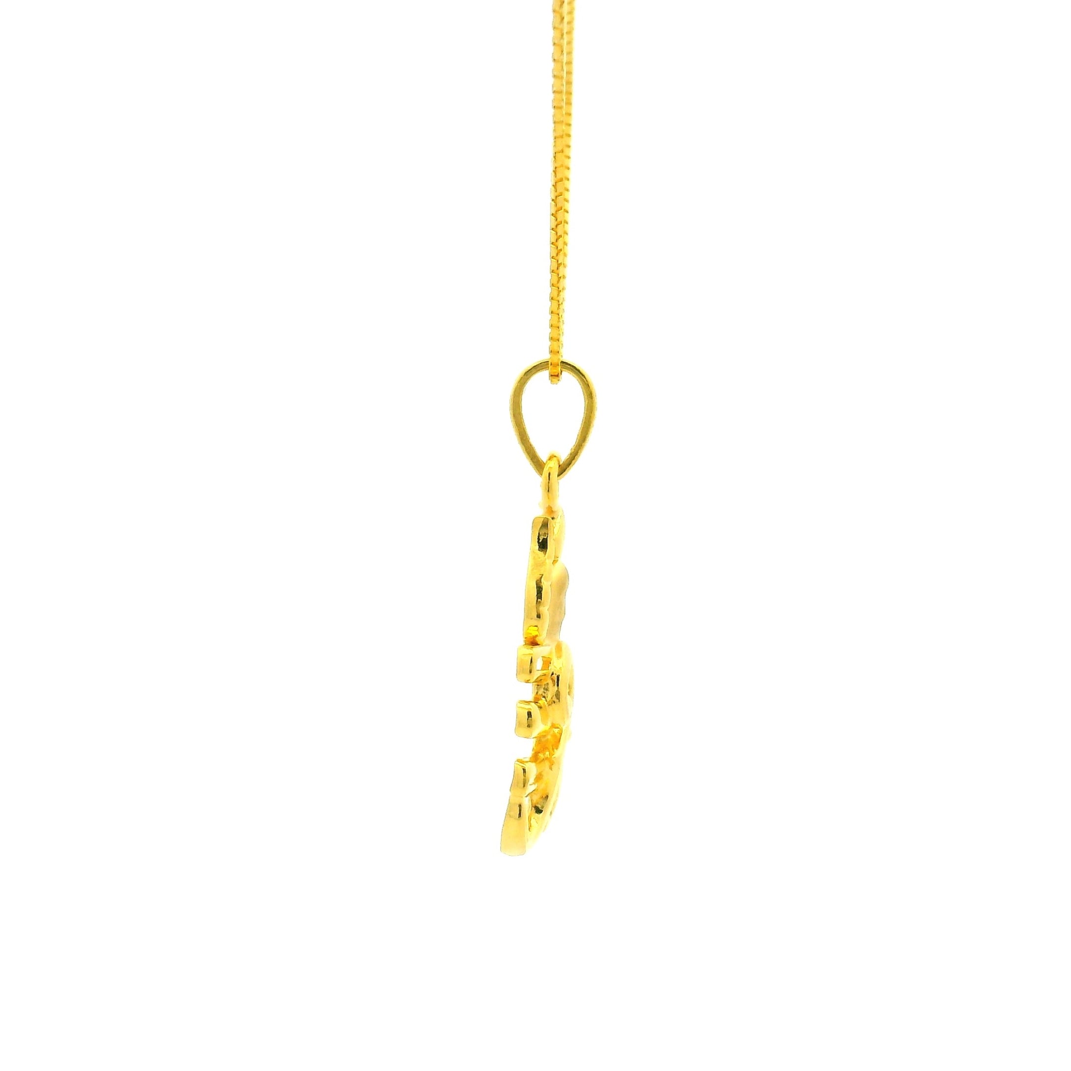Divine Elegance Gold Locket