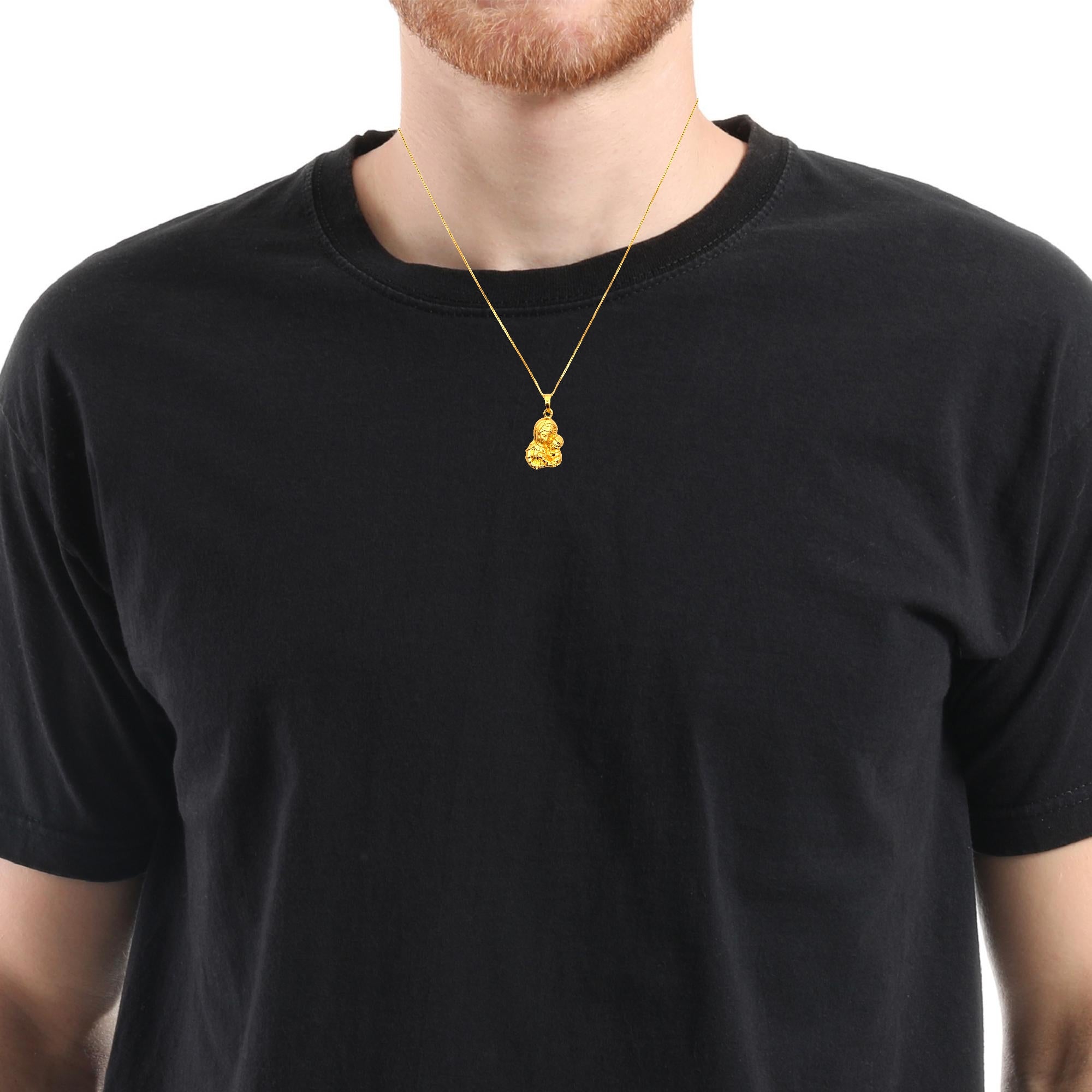 Mens Gold Locket