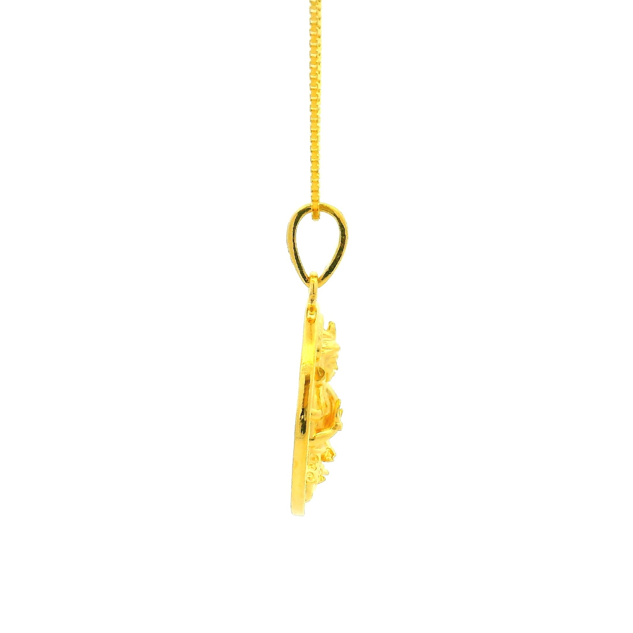 Eternal Shine Lord Shiva Gold Locket