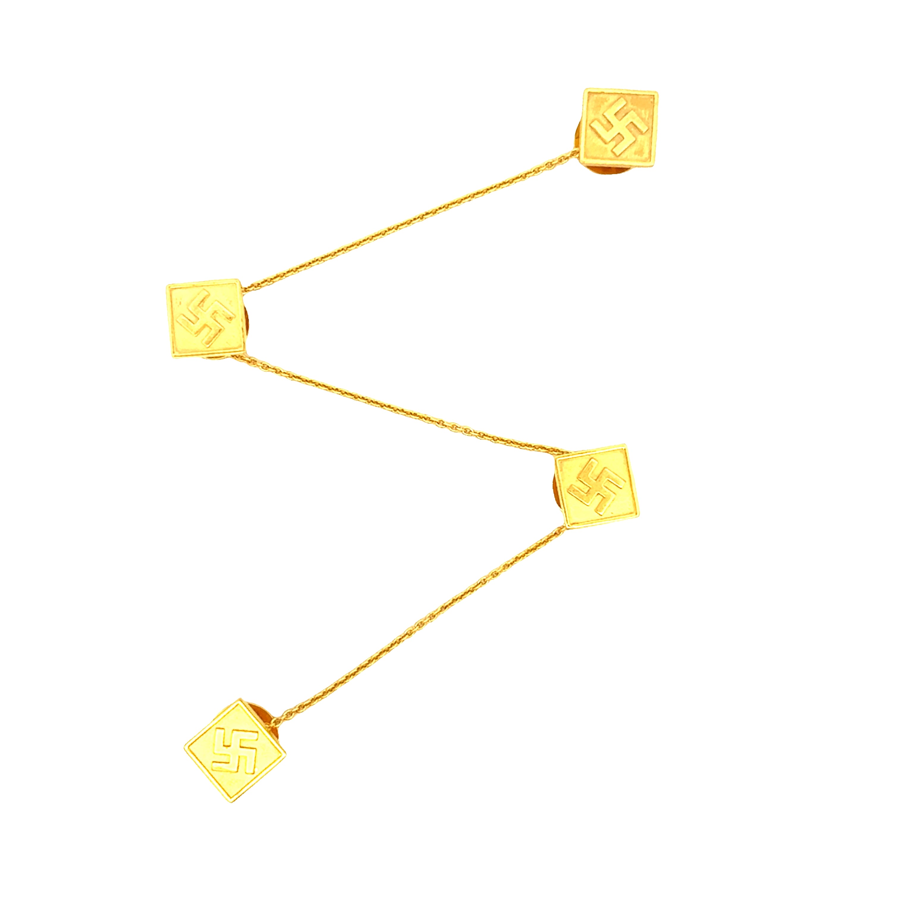 Sleek Gleammer Gold Kurta Buttons