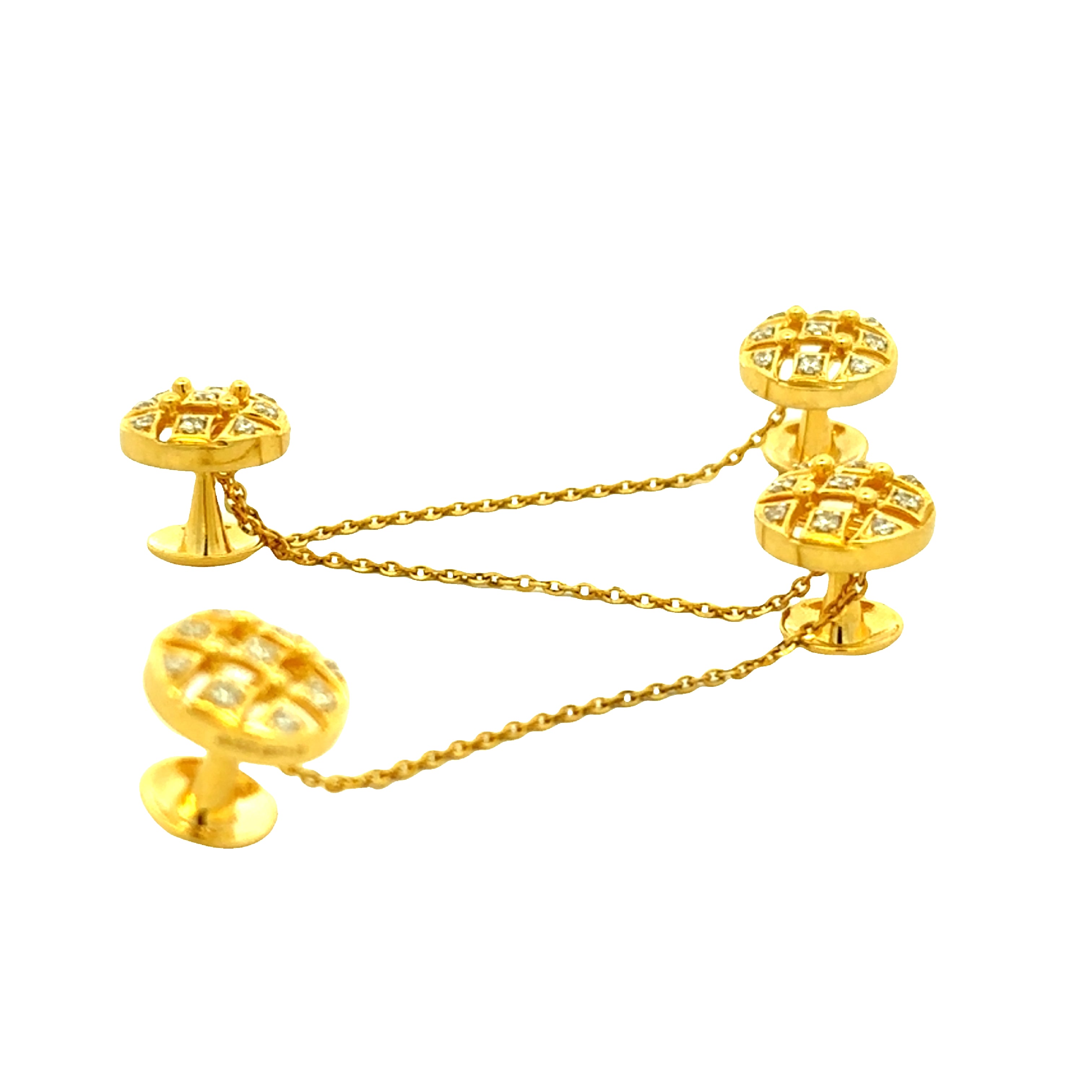 Mens Gold Kurta Buttons
