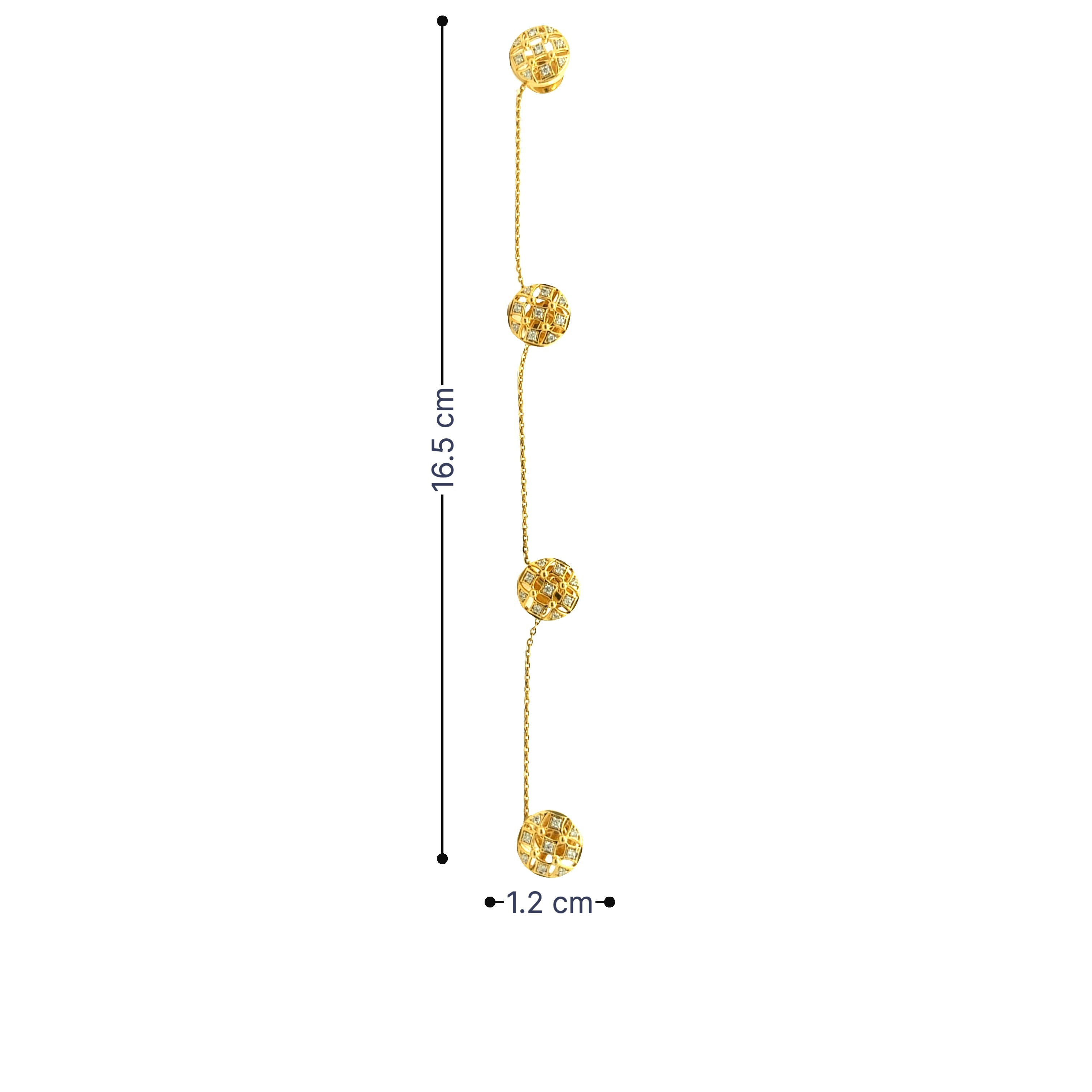Mens Gold Kurta Buttons