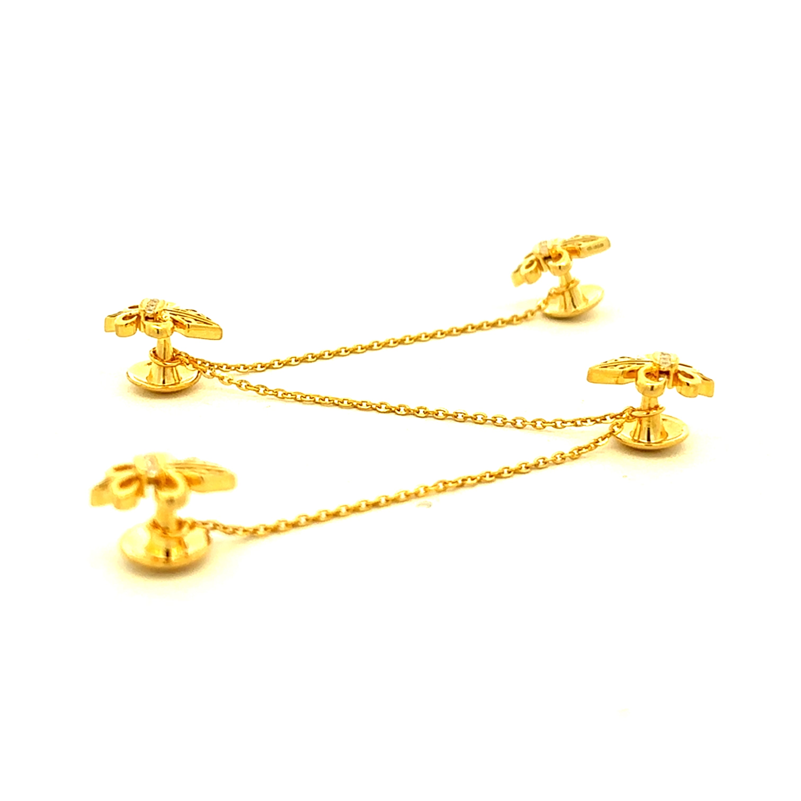 Robust Flair Gold Kurta Buttons