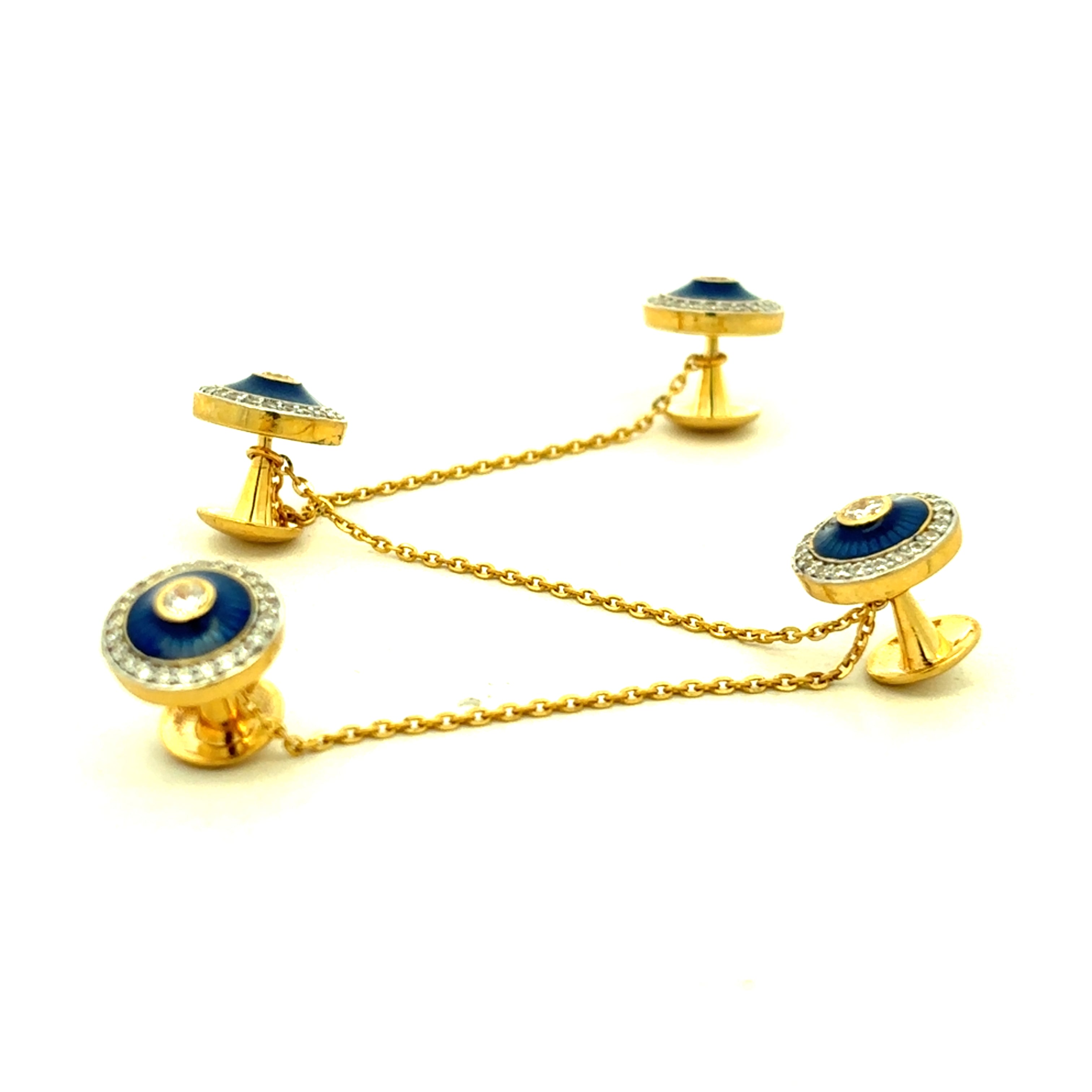 Mens Gold Kurta Buttons