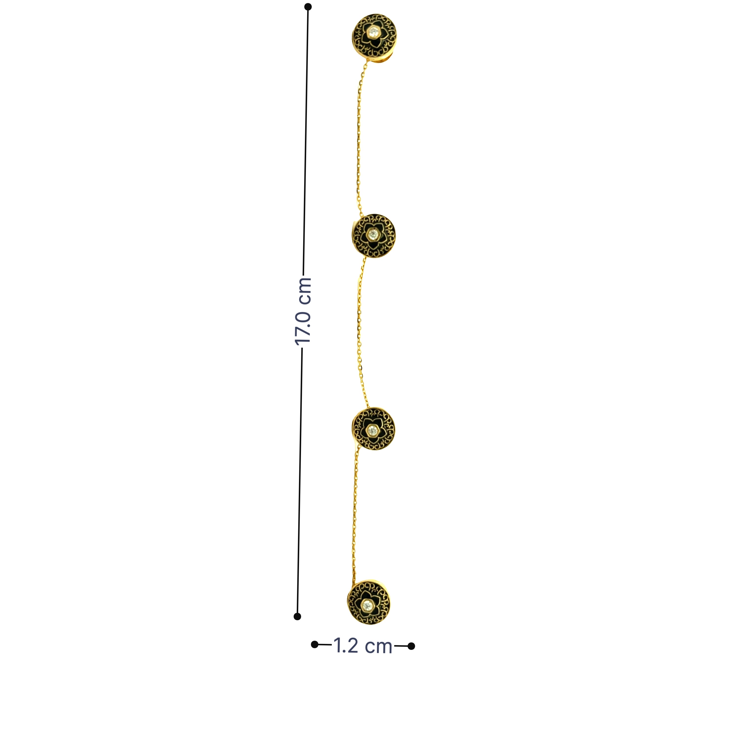 Mens Gold Kurta Buttons