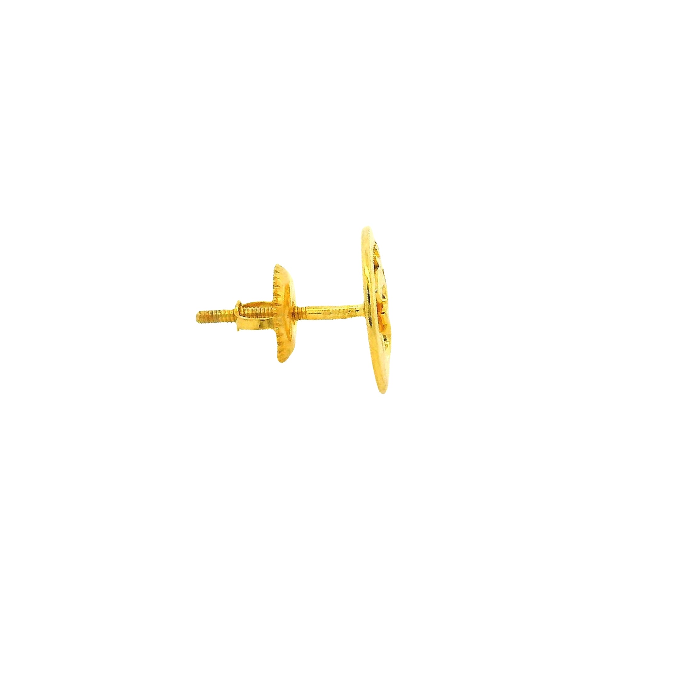 Divine Om Gold Stud