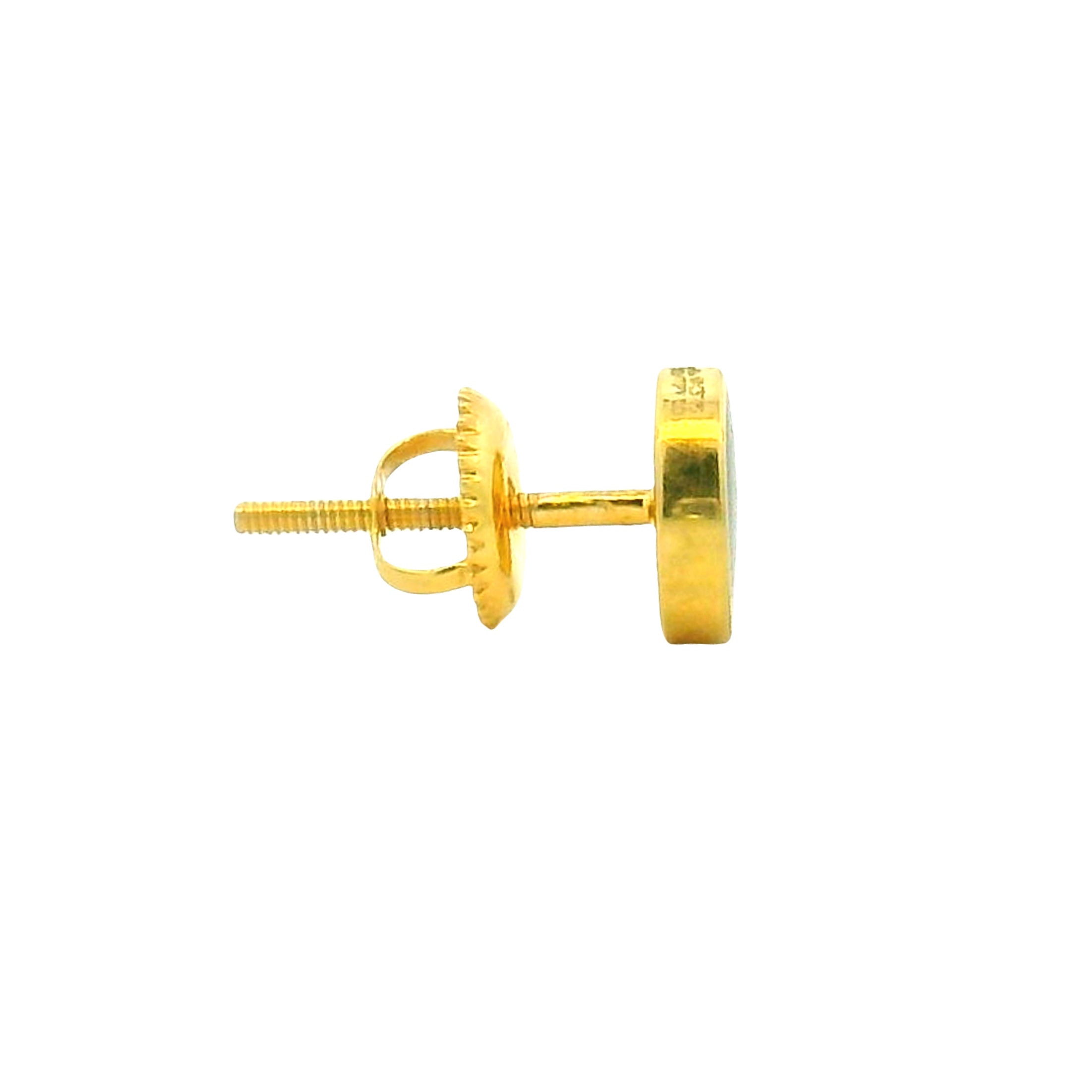 Mens Gold Stud