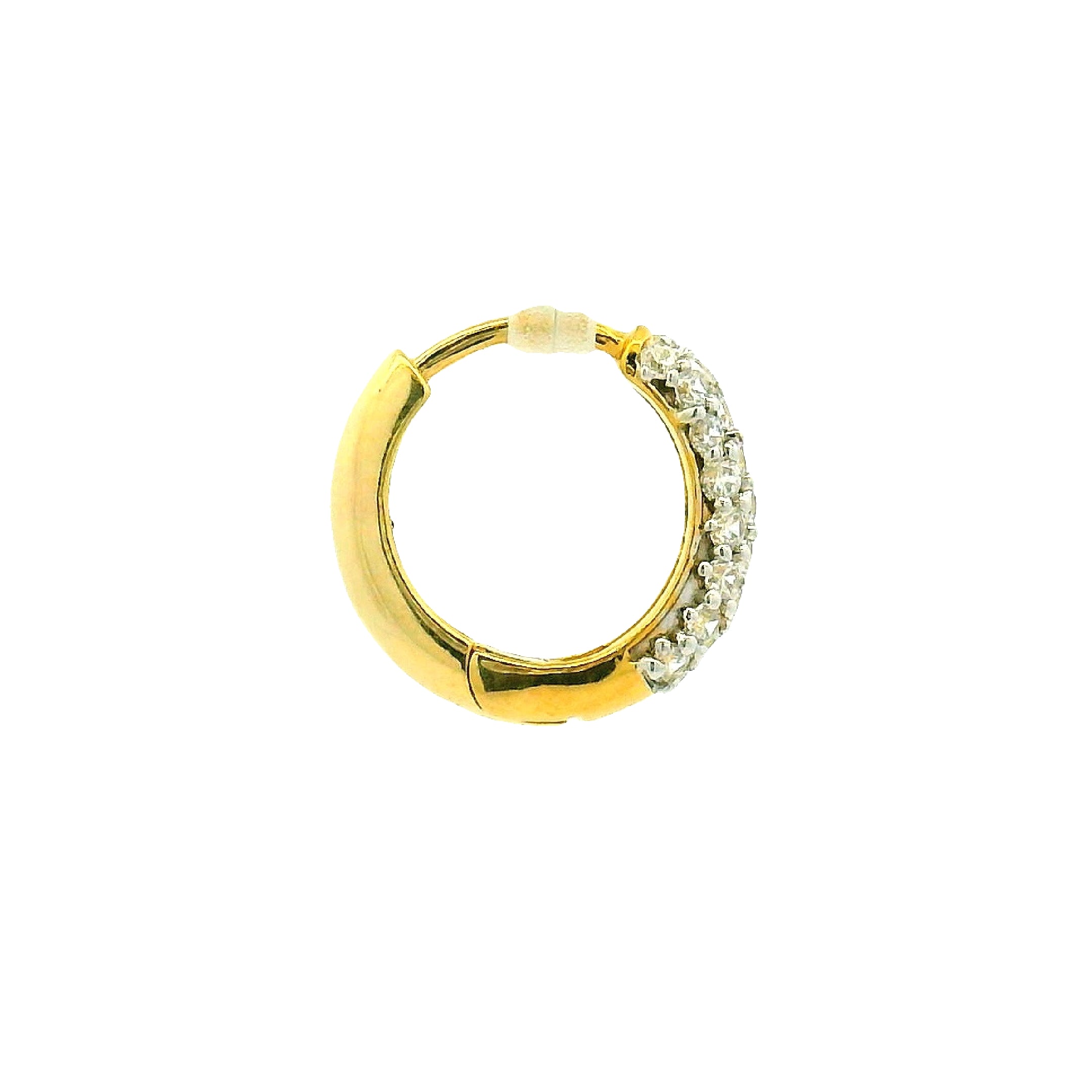 Mens Gold Hoop