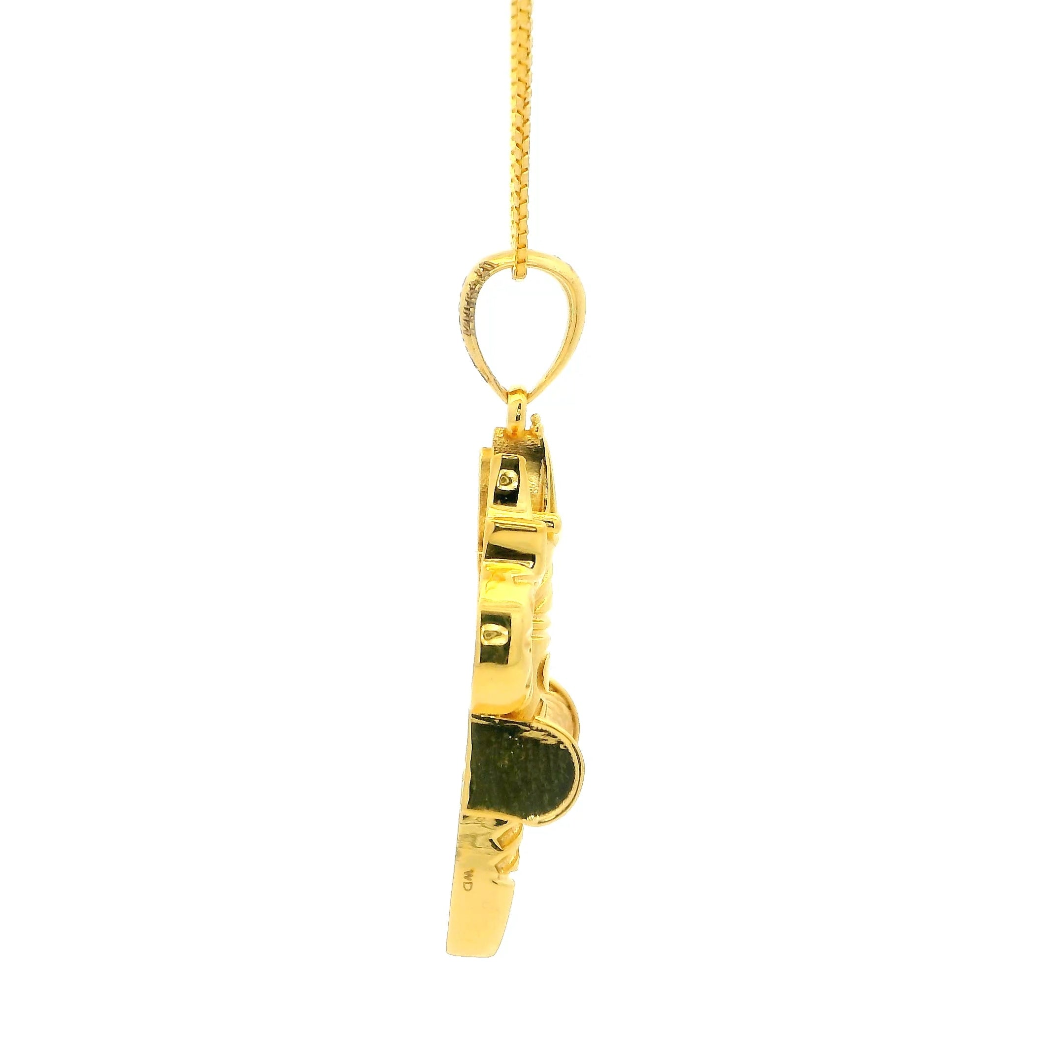 Mens Gold Locket