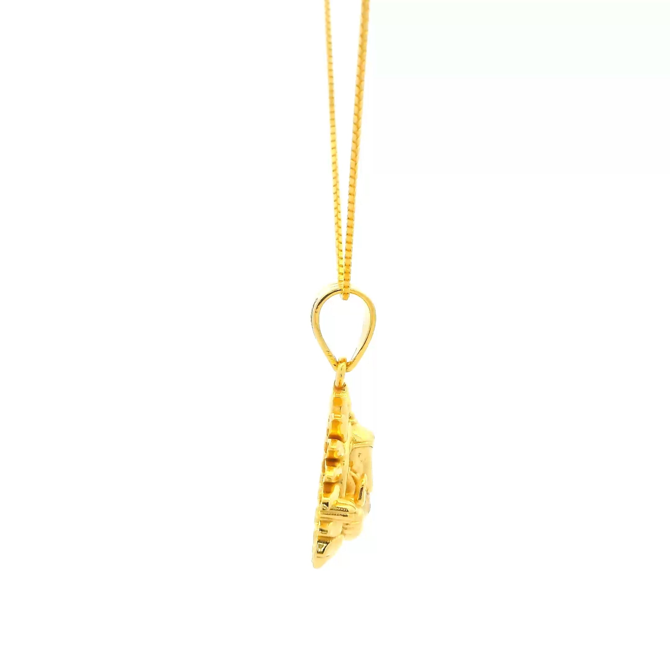 Mens Gold Locket
