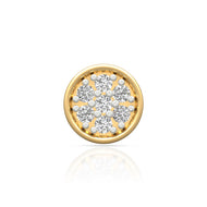Mens Gold Stud