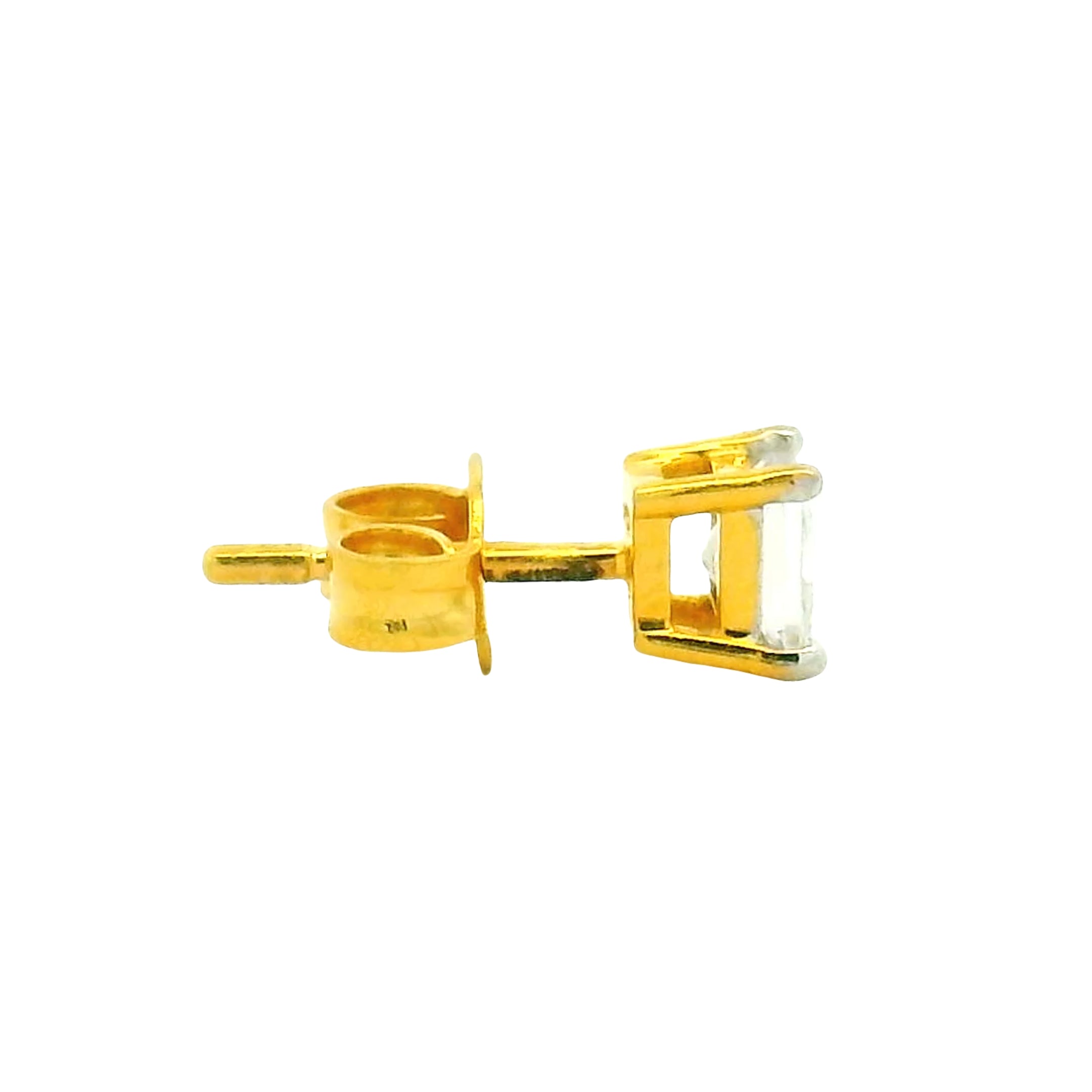 Mens Gold Stud