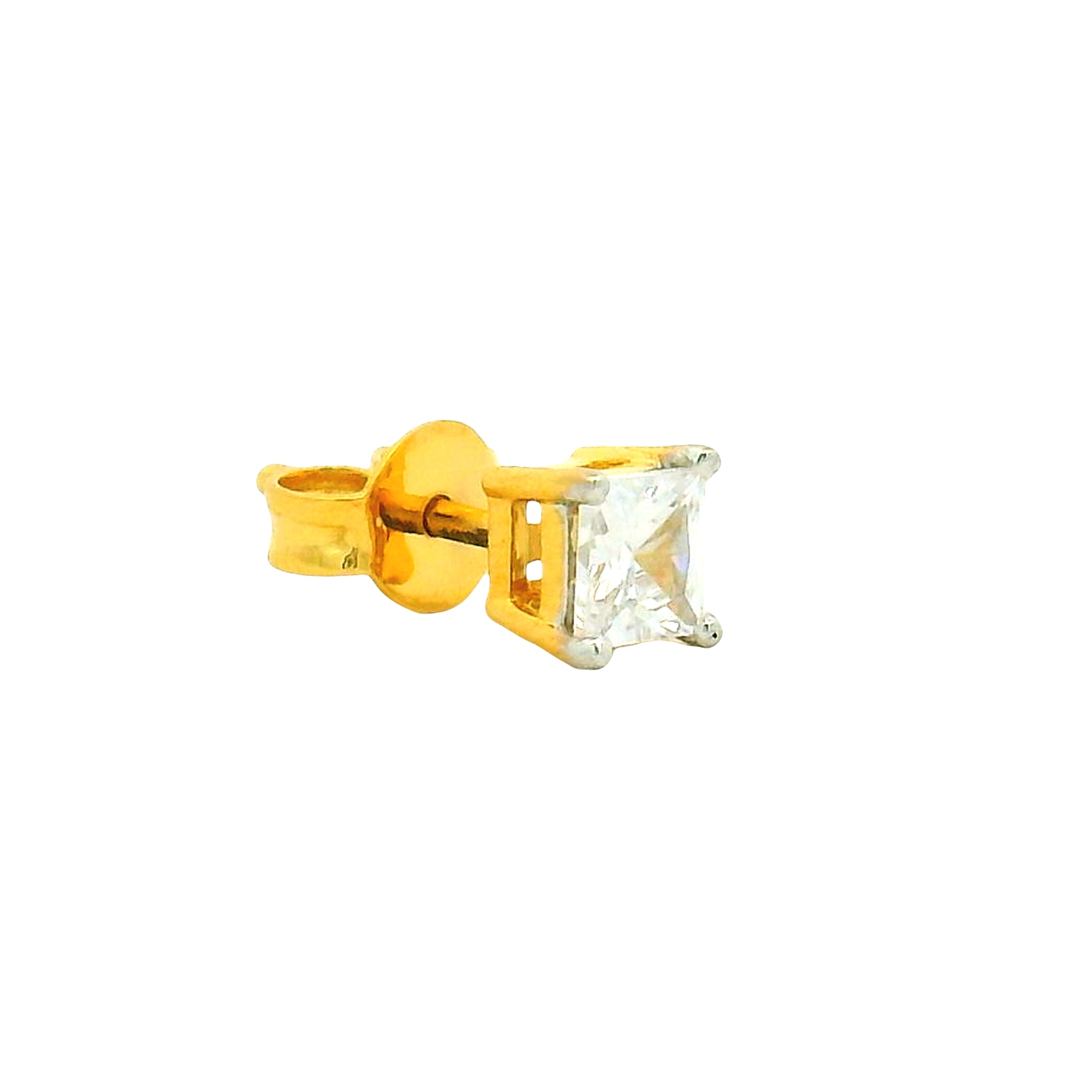 Mens Gold Stud