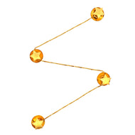 Mens Gold Kurta Button
