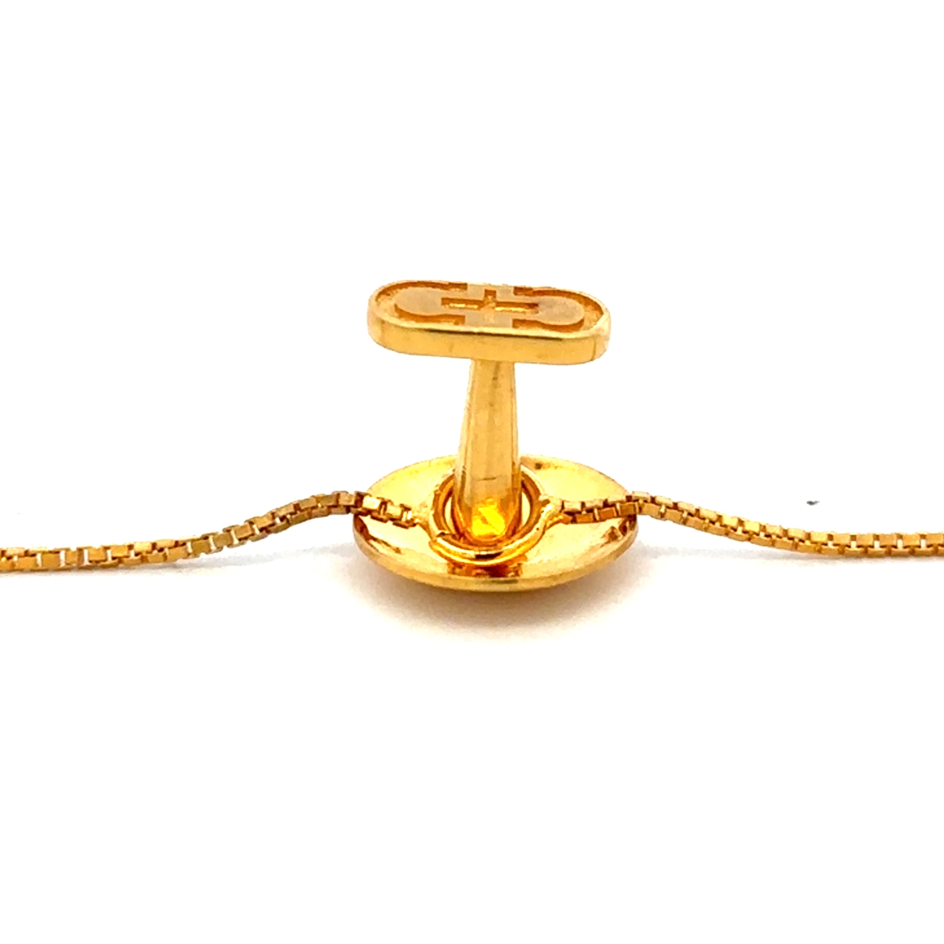 Mens Gold Kurta Button