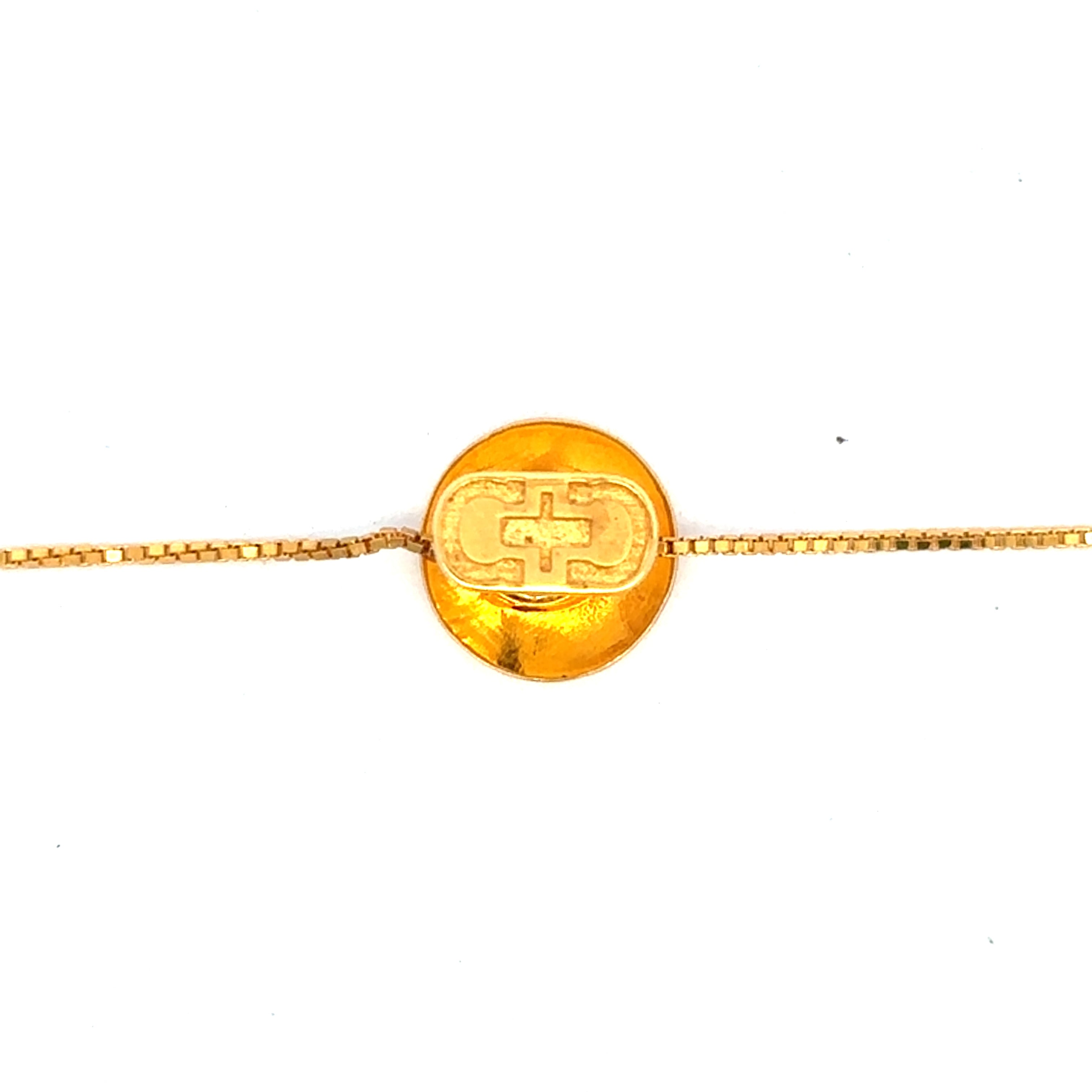 Mens Gold Kurta Button