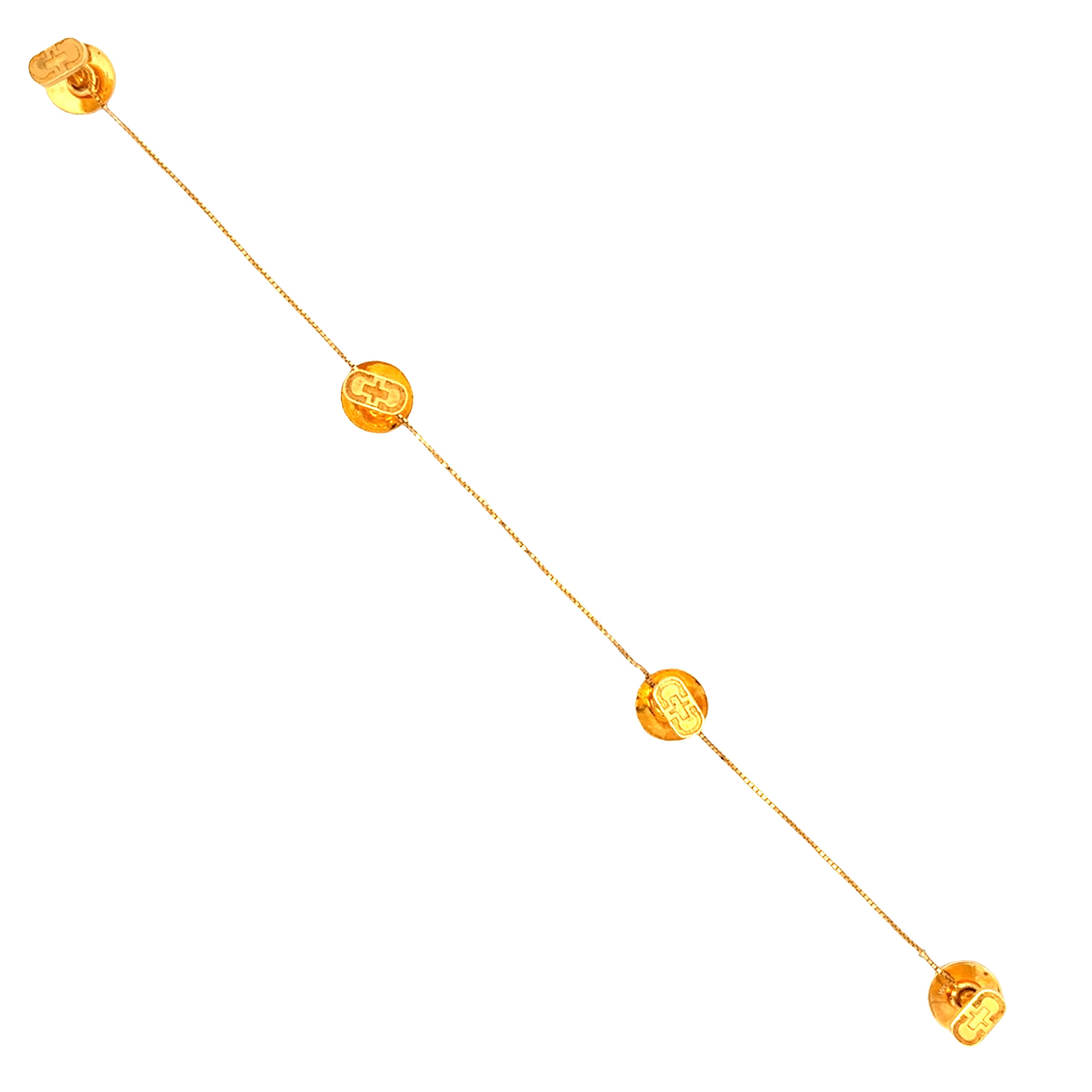 Mens Gold Kurta Button