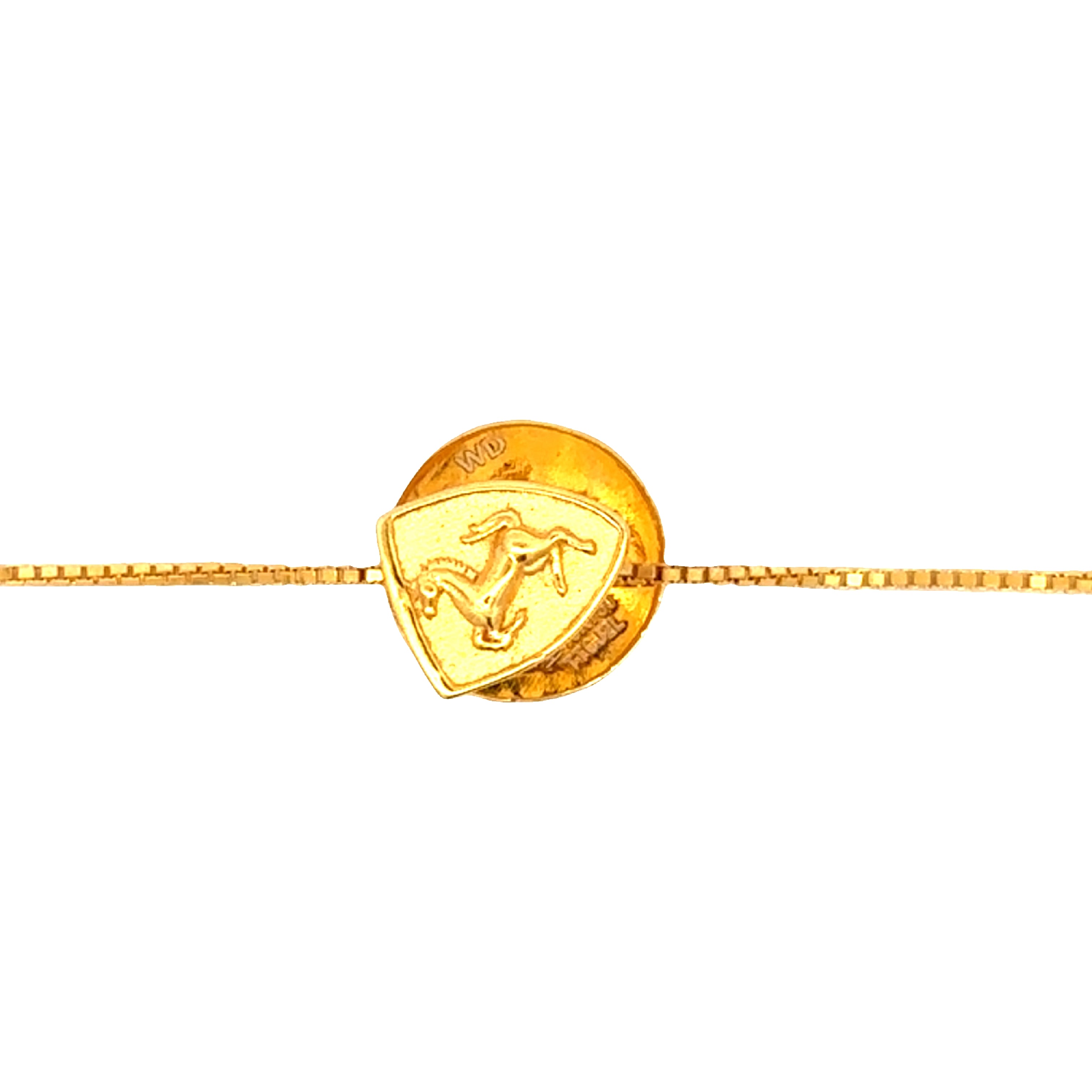 Mens Gold Kurta Button