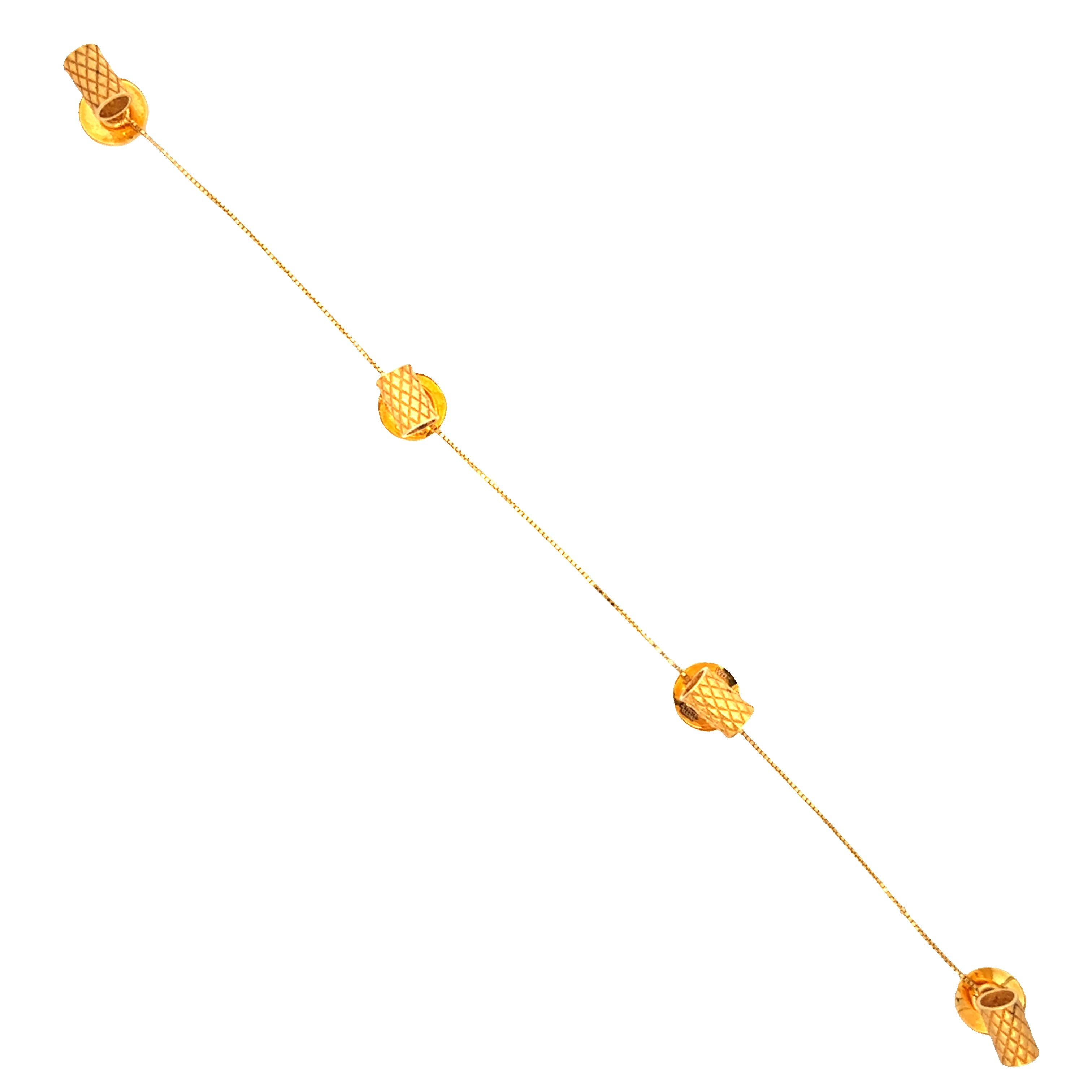 Mens Gold Kurta Button