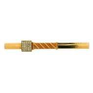 Mens Gold Tie Pin