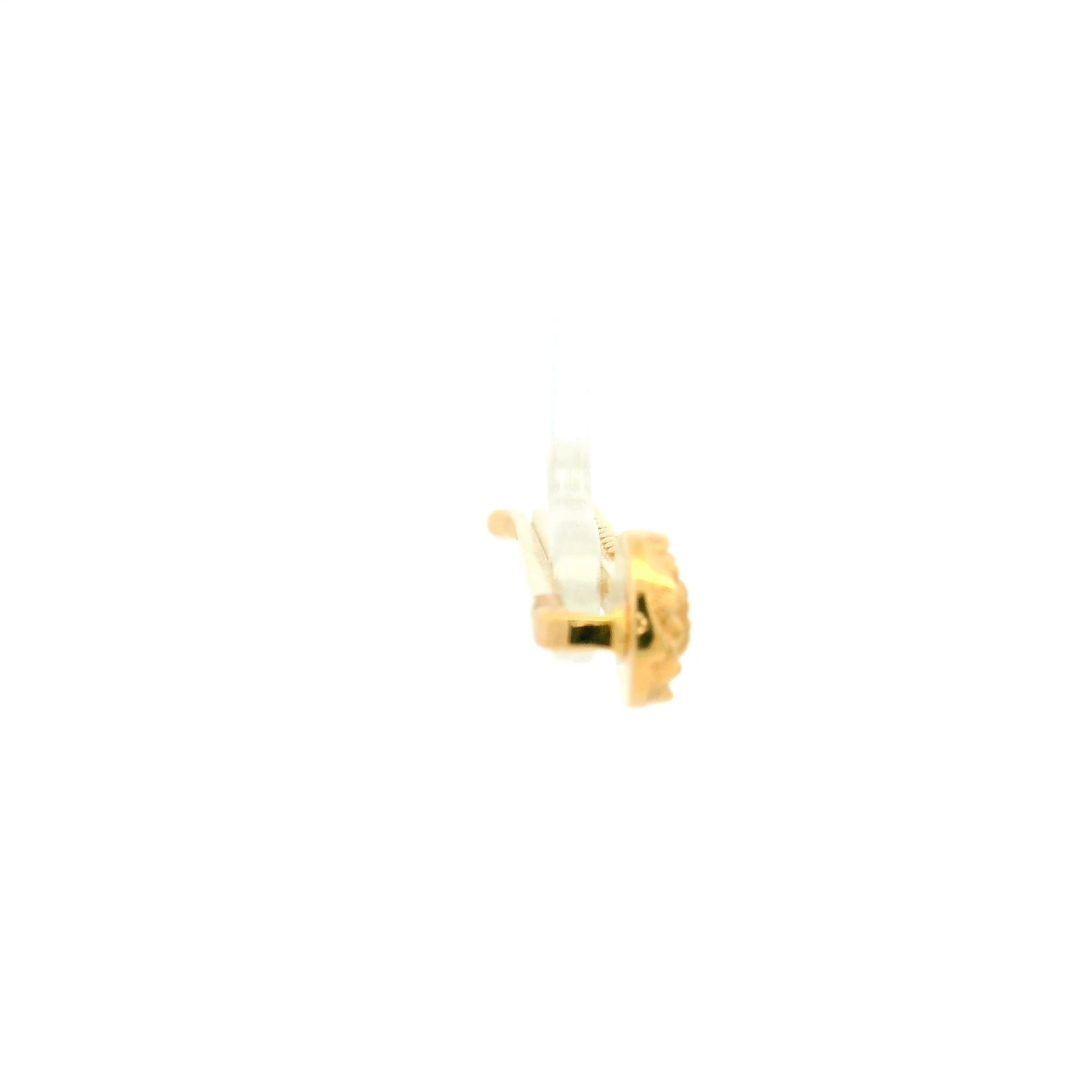 Mens Gold Tie Pin