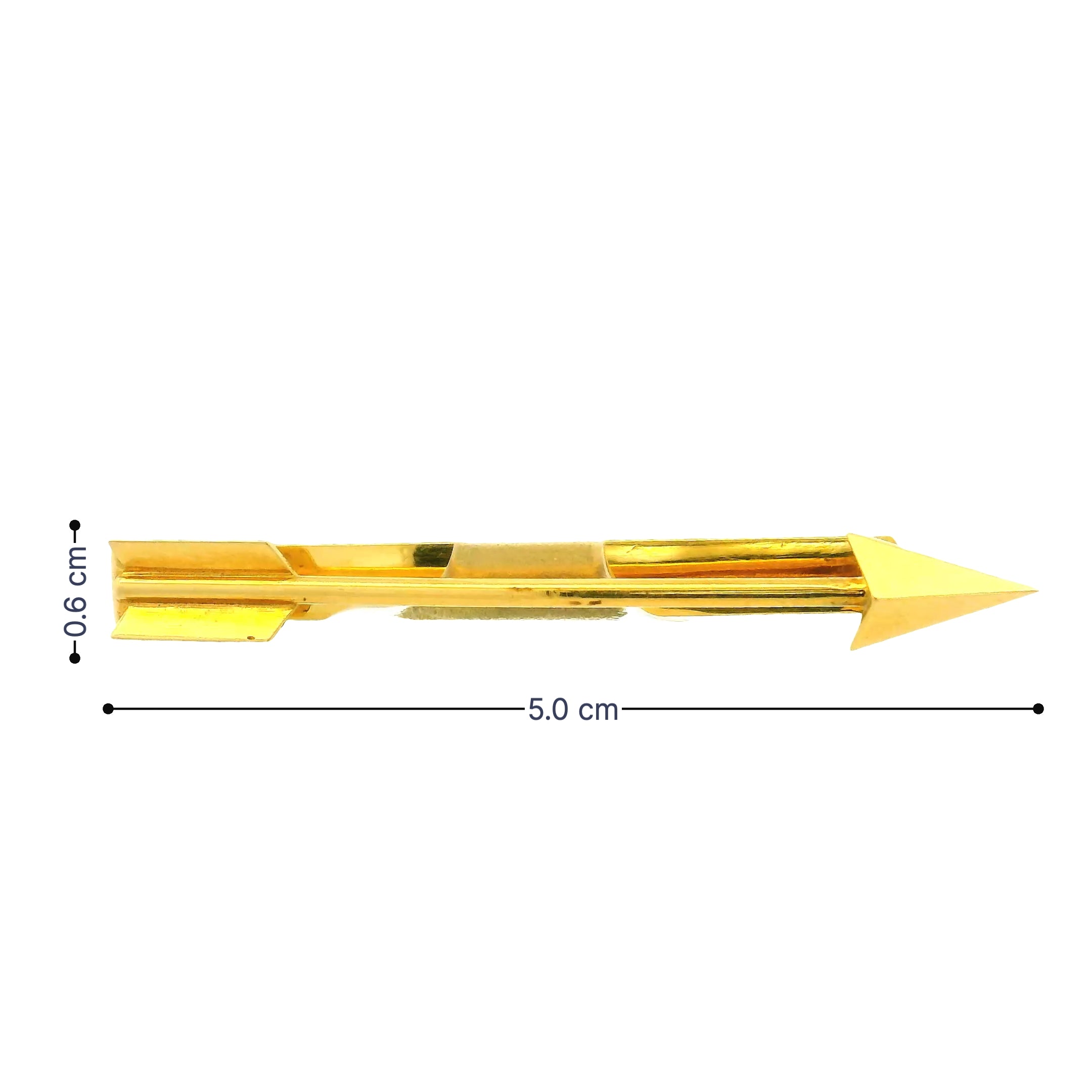 Mens Gold Tie Pin