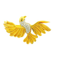 Mens Gold Brooch