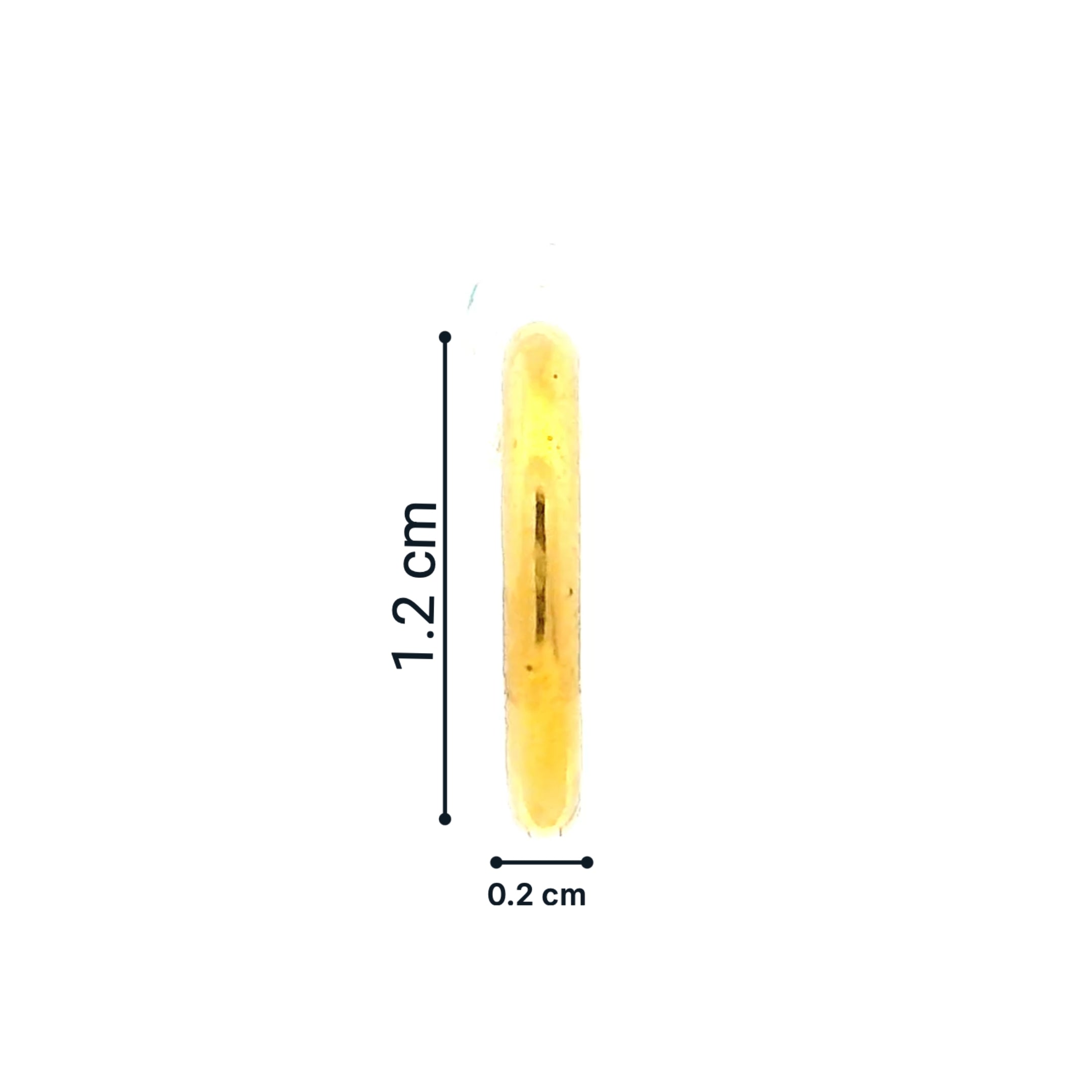 Mens Gold Earring
