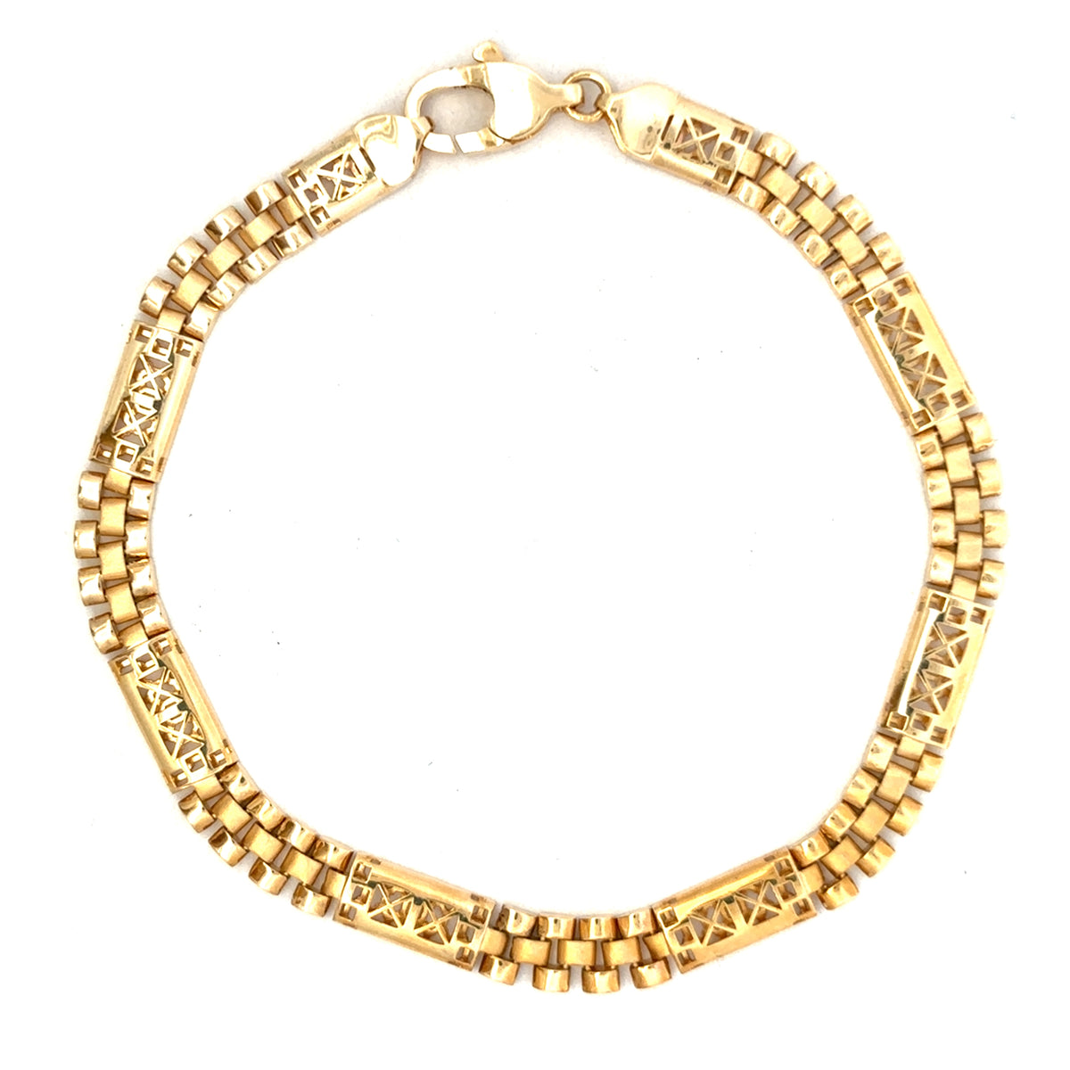 Mens Gold Bracelet
