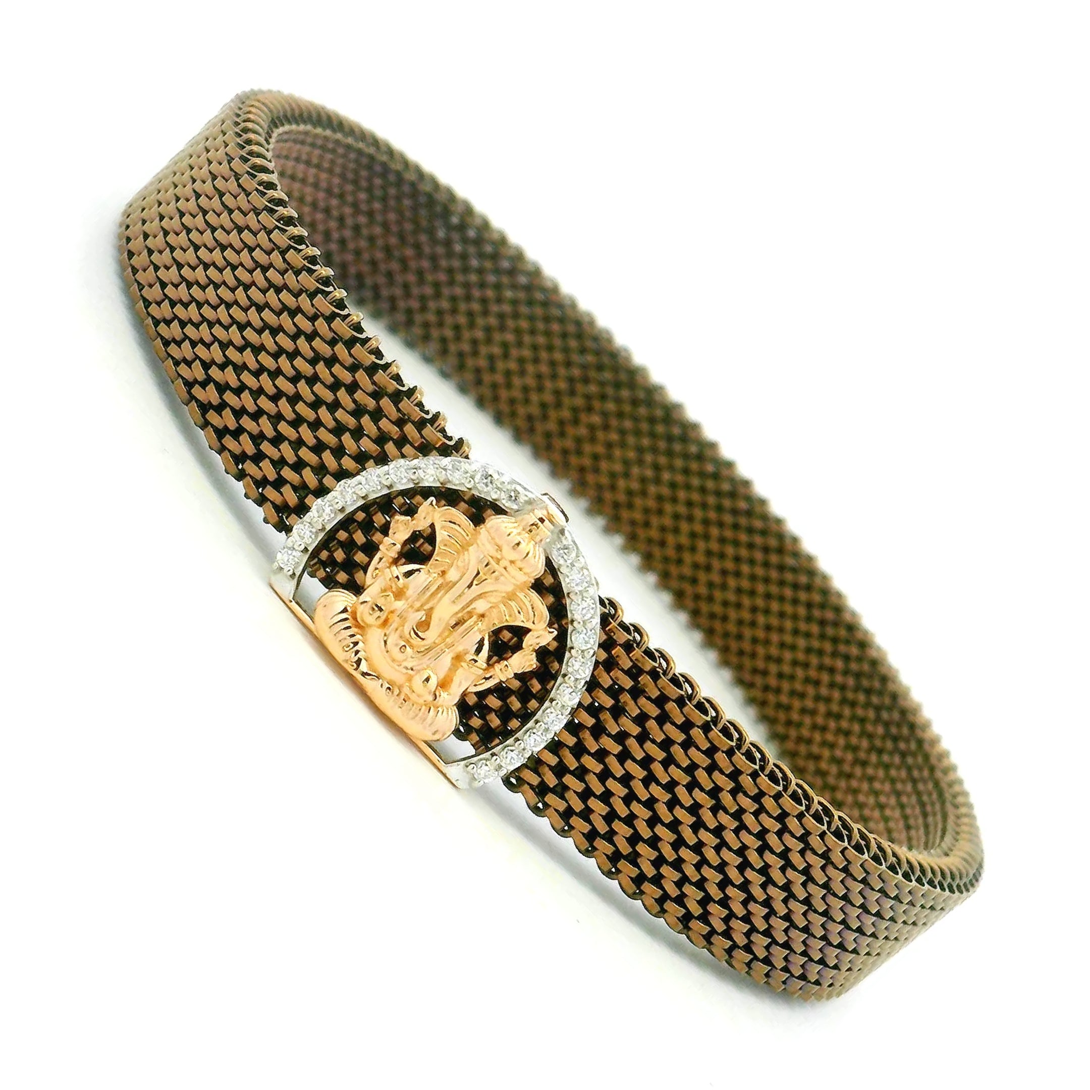 Mens Gold Bracelet