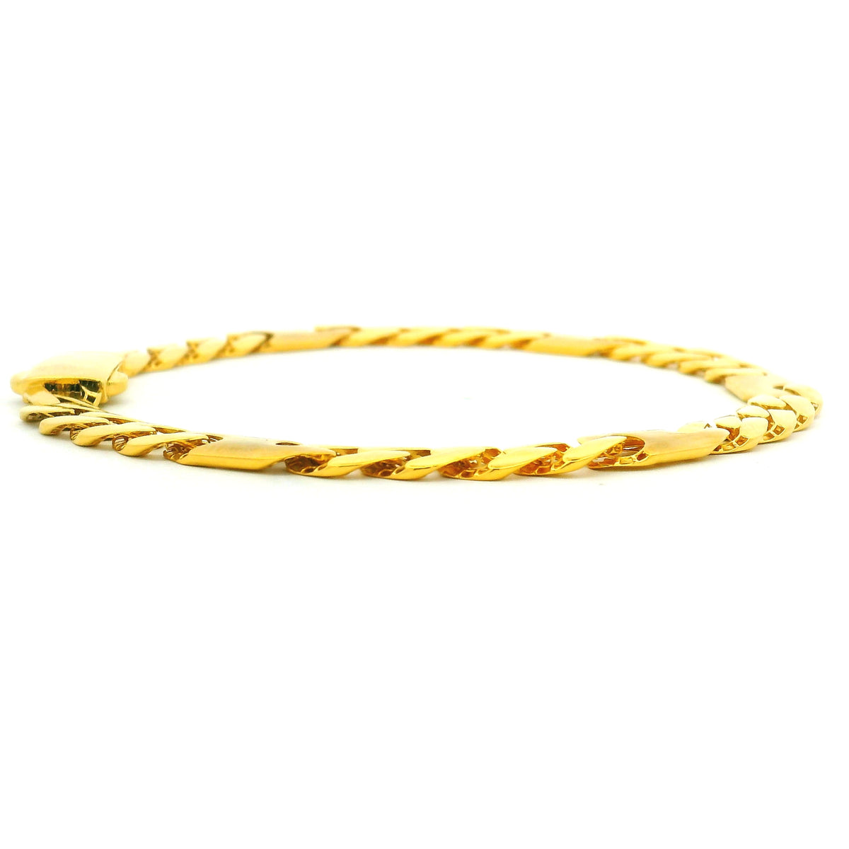 Mens Gold Bracelet