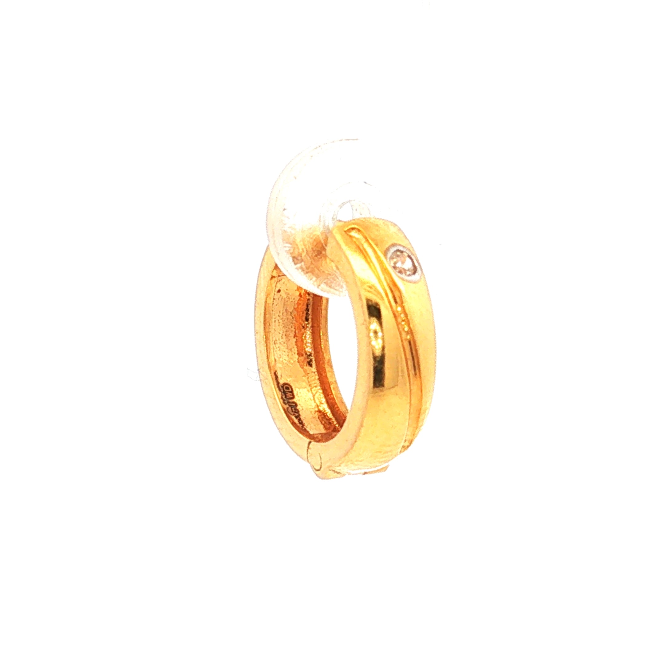 Mens Gold Earring