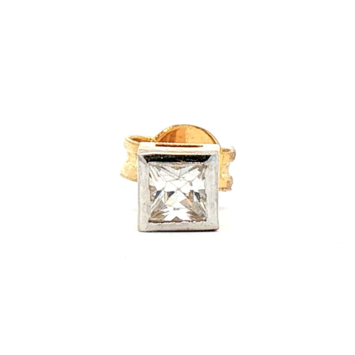Mens Gold Earring