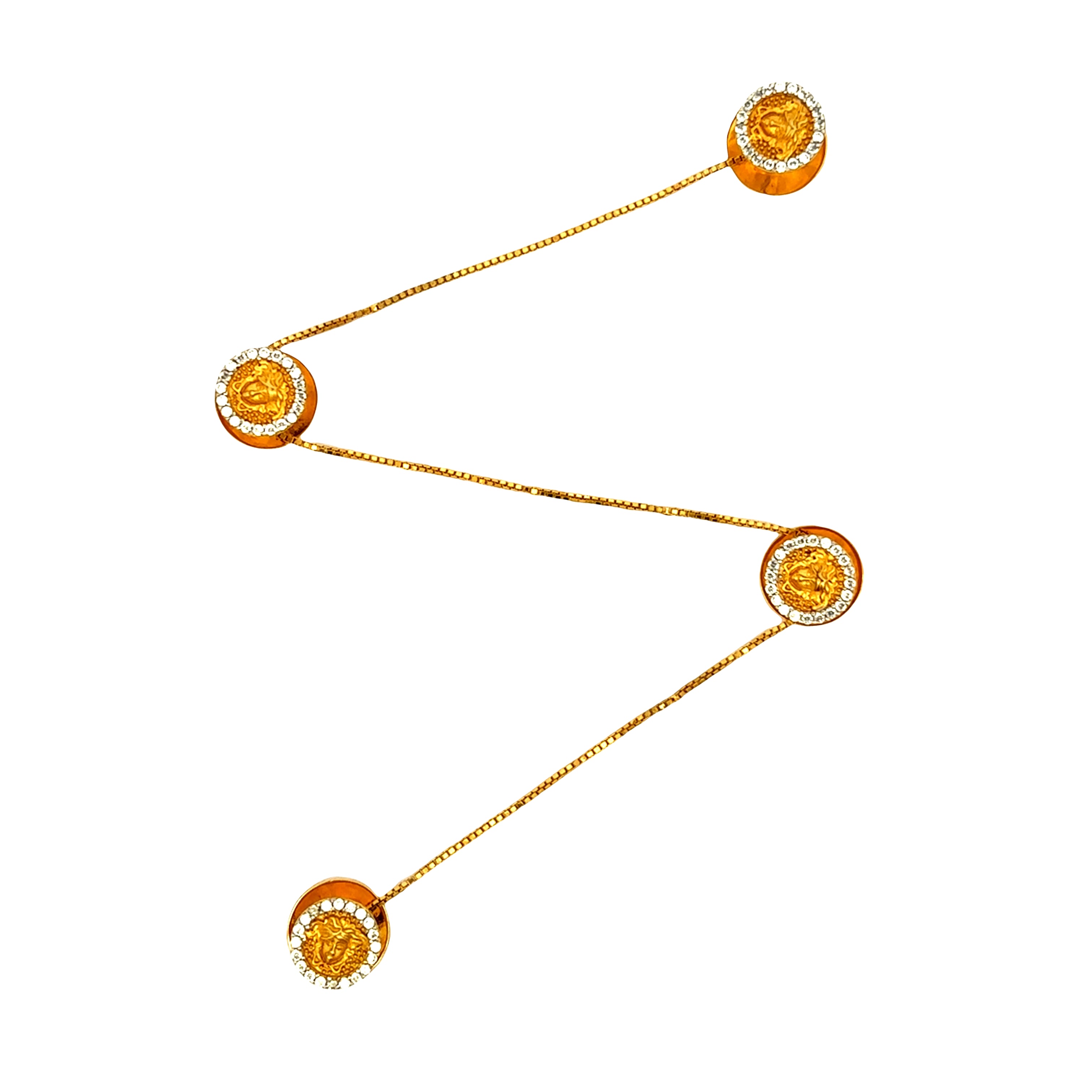 Mens Gold Kurta Buttons