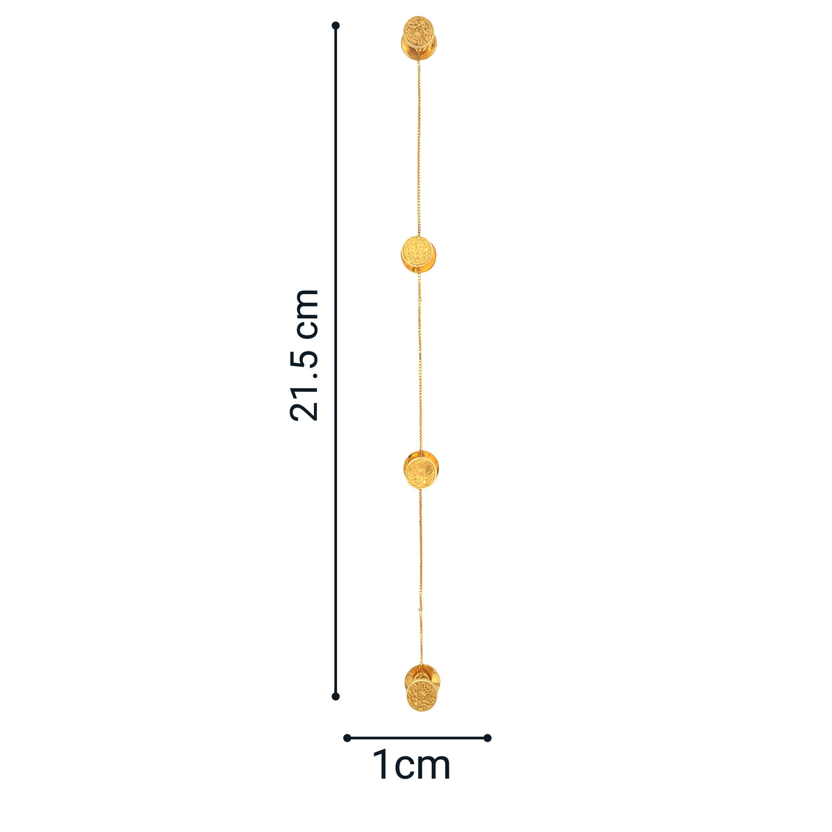 Mens Gold Kurta Buttons