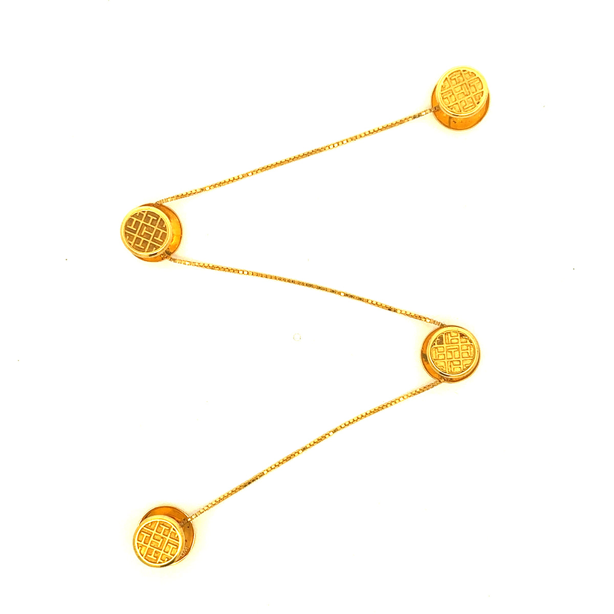 Mens Gold Kurta Buttons